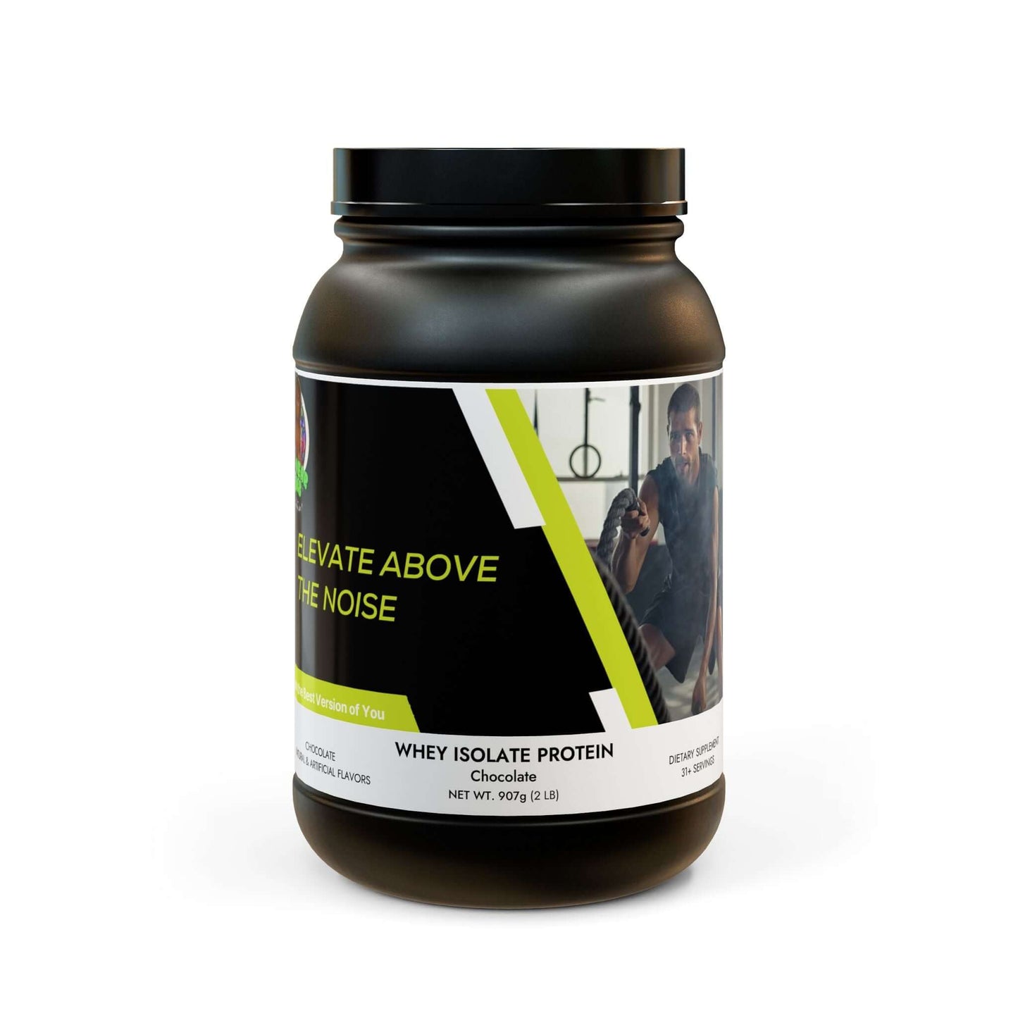 NO JUKKIN! Whey Isolate Protein Supplement (2lb) -Chocolate, Brand63