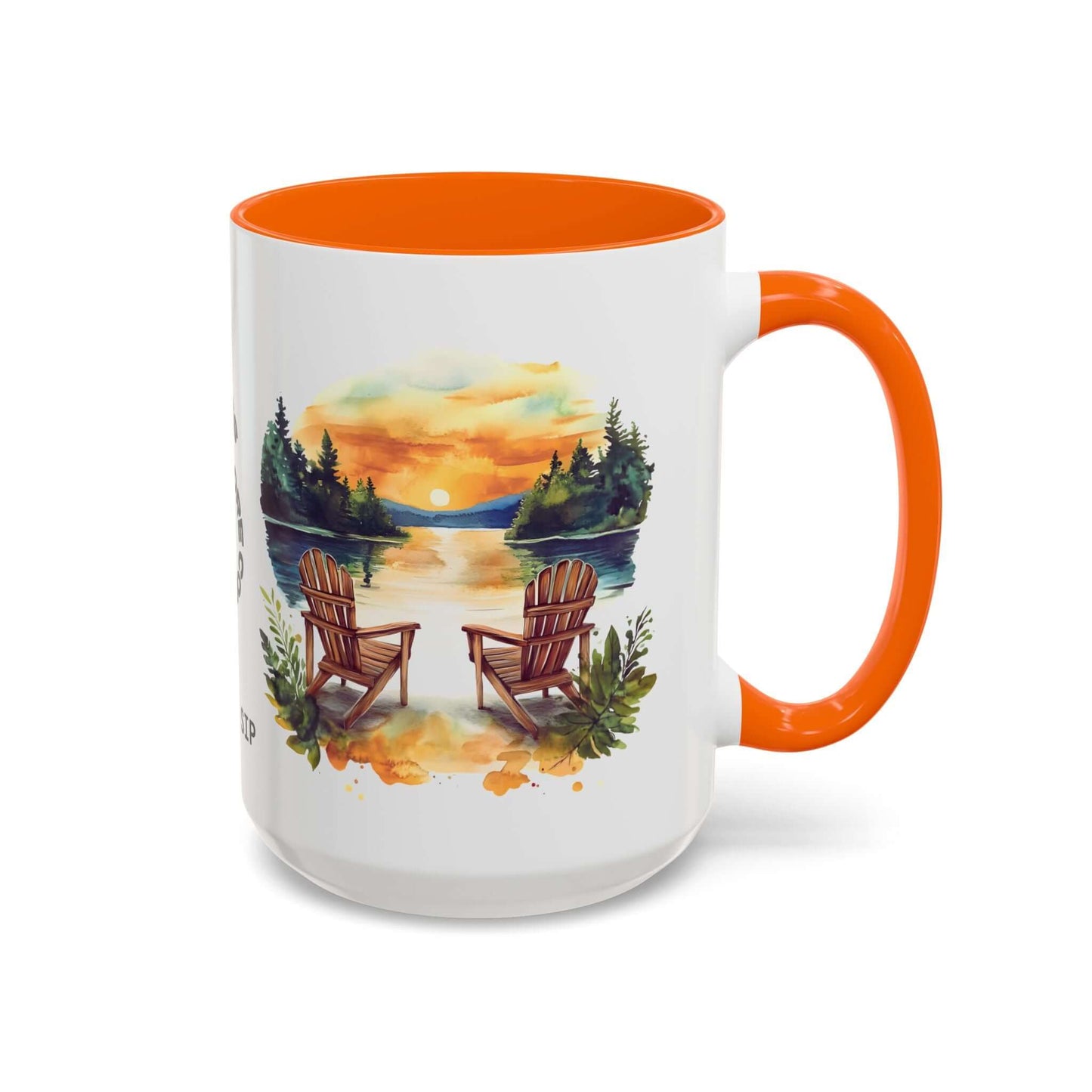 Nature-Inspired Accent Coffee Mug, Brand63