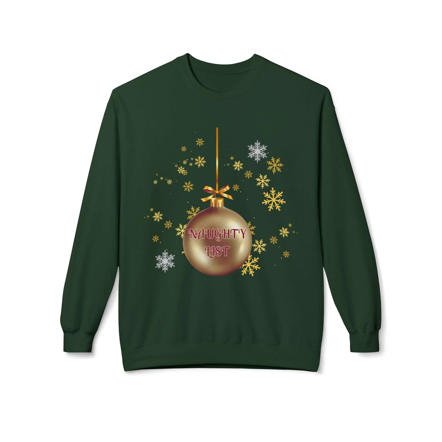 Naughty List Christmas Sweatshirt, Brand63