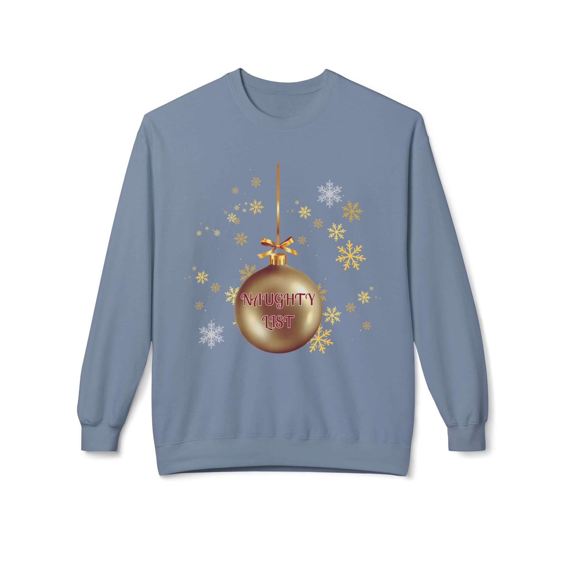 Naughty List Christmas Sweatshirt, Brand63
