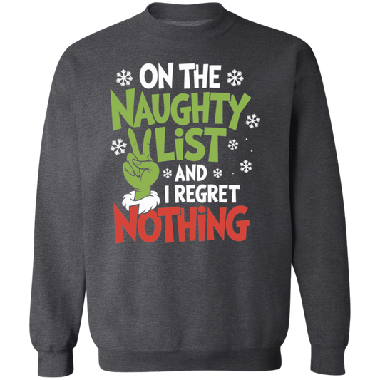 Naughty List Crewneck Sweatshirt | Plus Sizes Available, Brand63