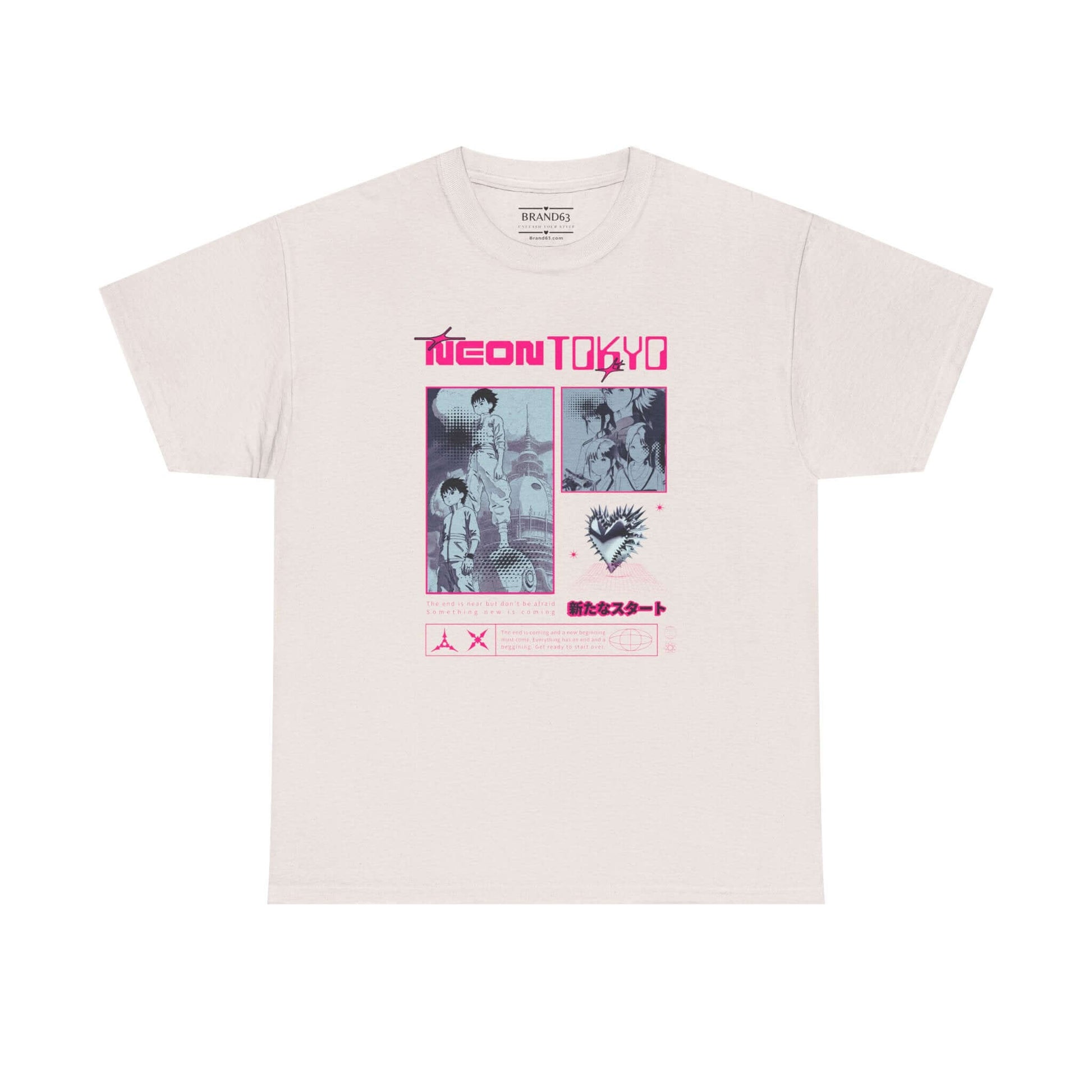 Neon-Tokyo Anime Tee, Brand63