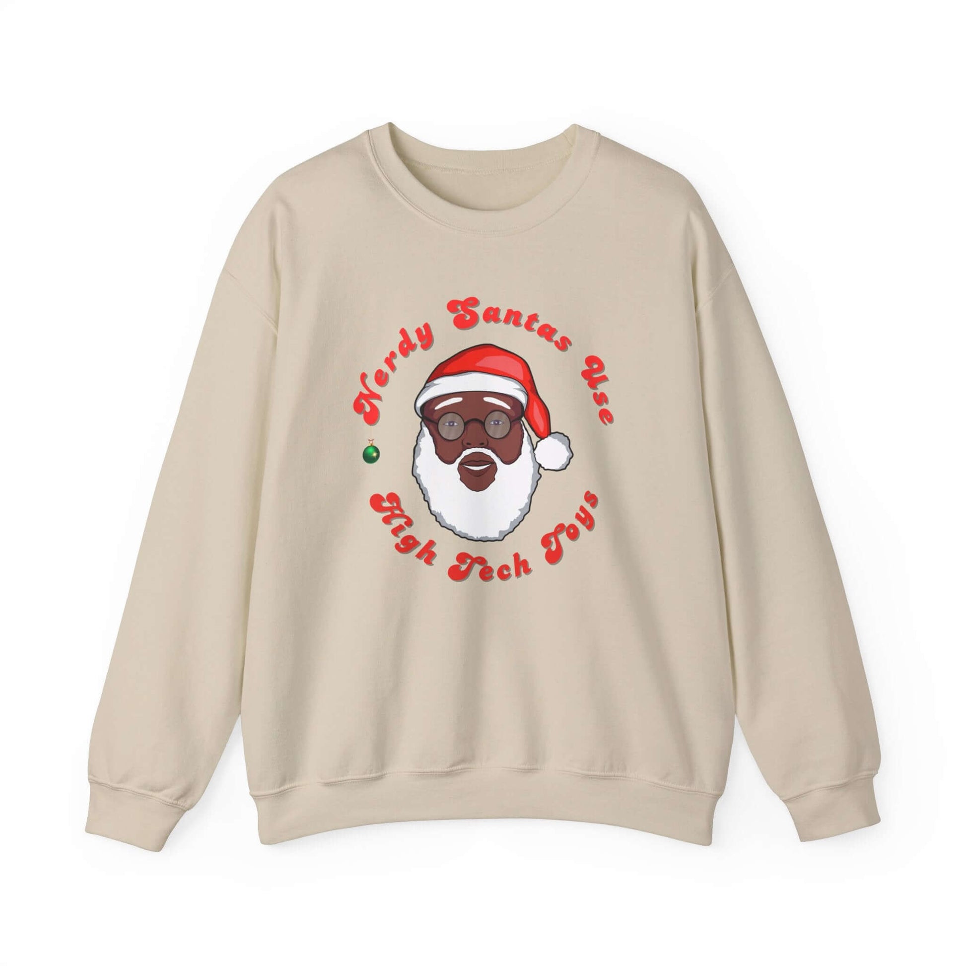 Nerdy Santas Christmas Sweatshirt, Brand63