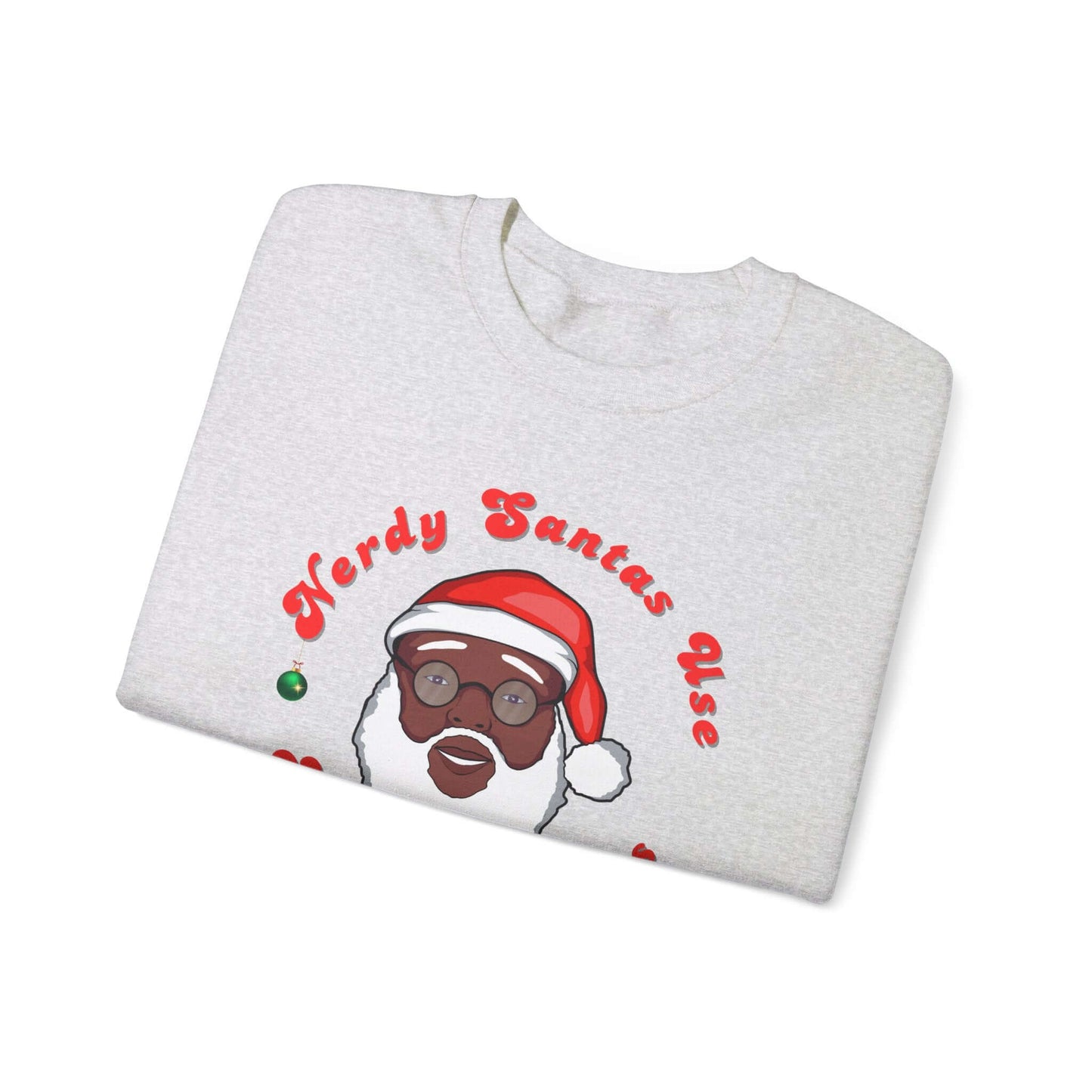 Nerdy Santas Christmas Sweatshirt, Brand63