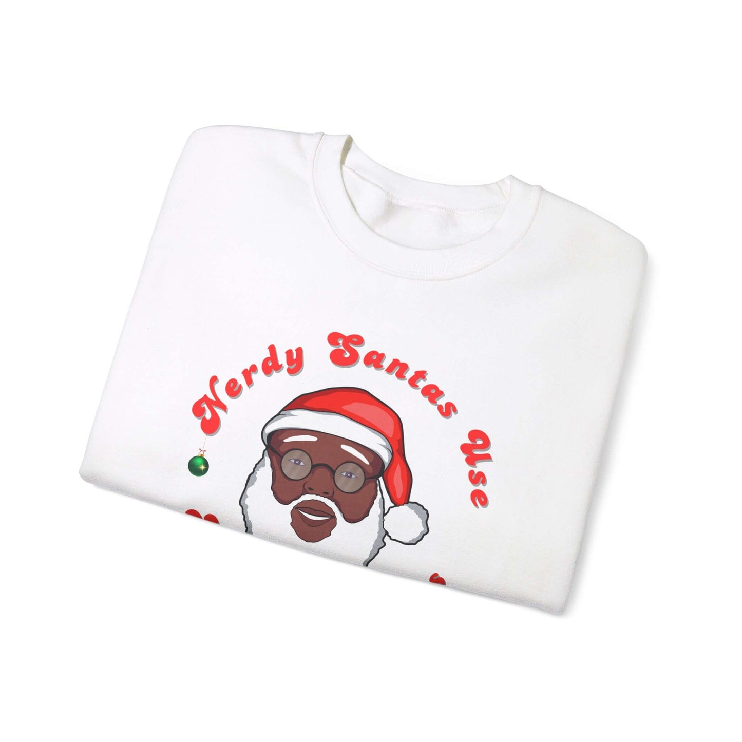 Nerdy Santas Christmas Sweatshirt, Brand63