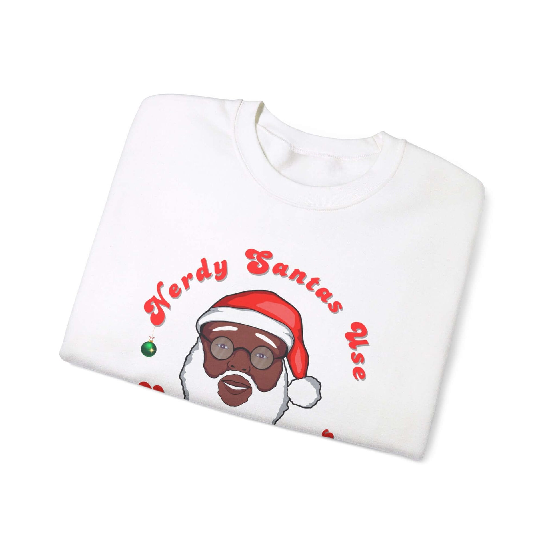 Nerdy Santas Christmas Sweatshirt, Brand63