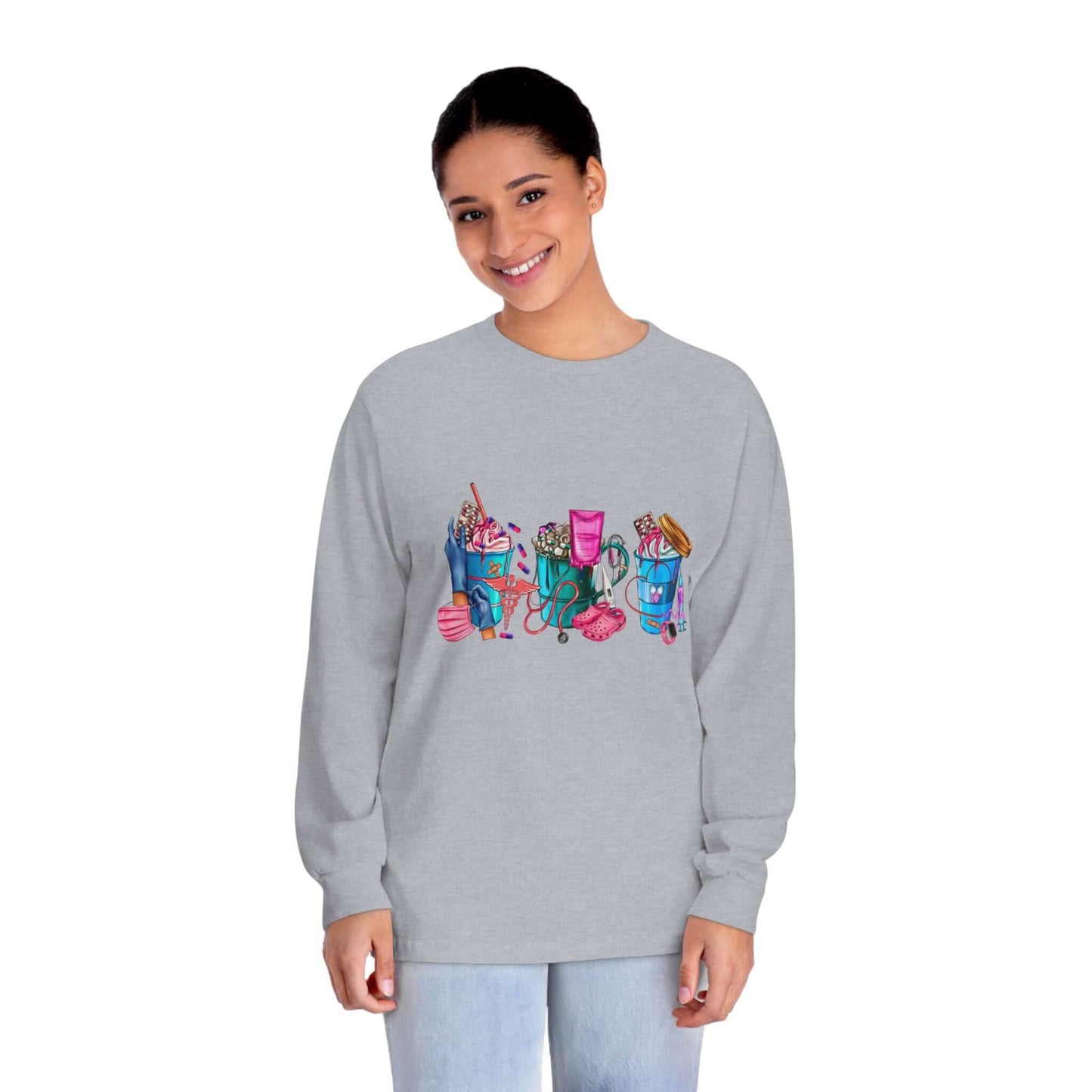 Nurses-Life Long-sleeve Shirt, Brand63