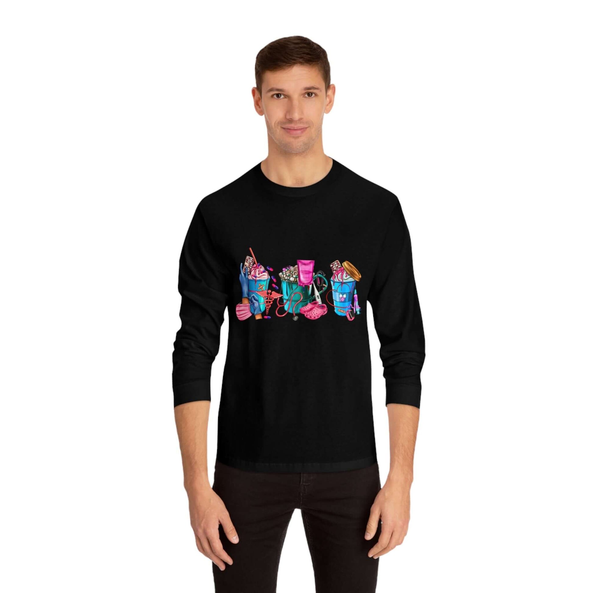 Nurses-Life Long-sleeve Shirt, Brand63