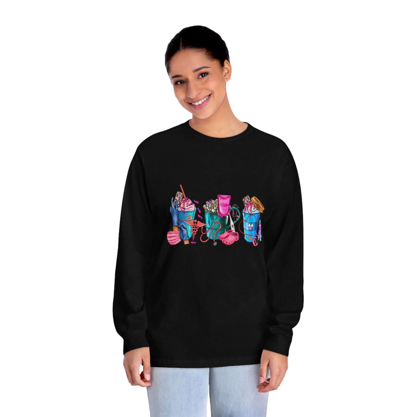 Nurses-Life Long-sleeve Shirt, Brand63
