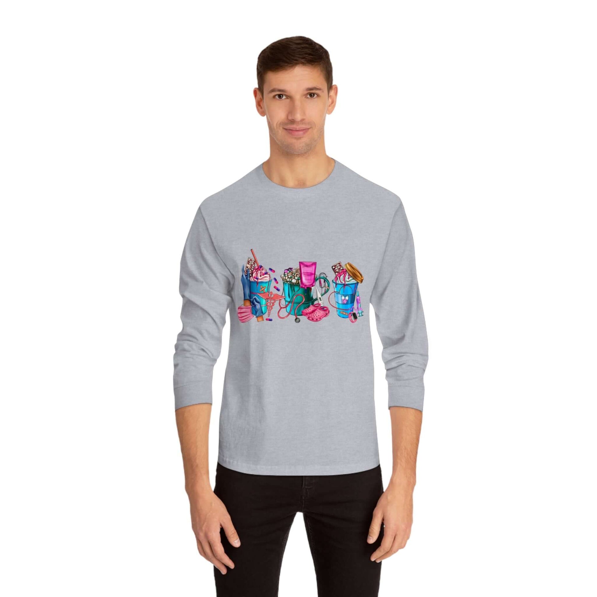 Nurses-Life Long-sleeve Shirt, Brand63