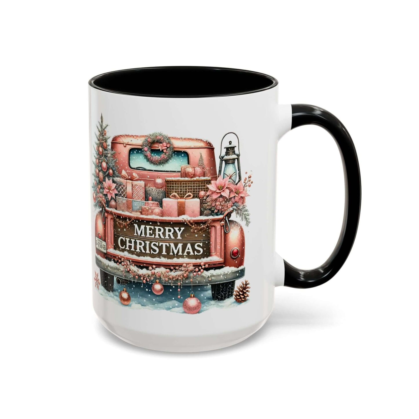 Old Fashion Christmas Art-Deco Coffee Mug, Brand63