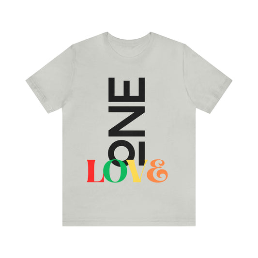 One Love! - Soft Jersey T-Shirt, Brand63