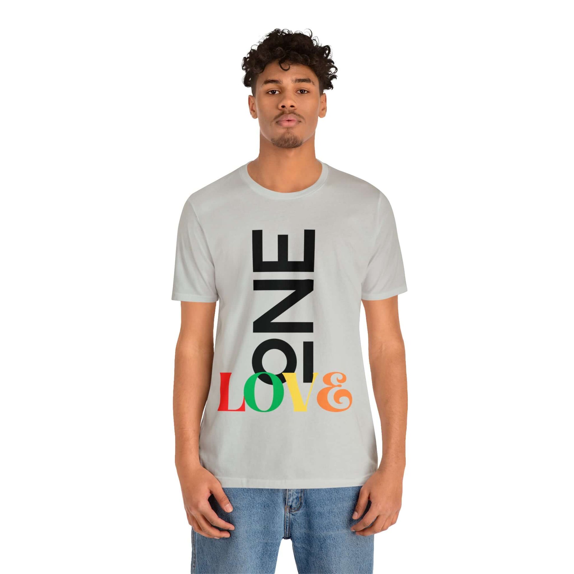 One Love! - Soft Jersey T-Shirt, Brand63