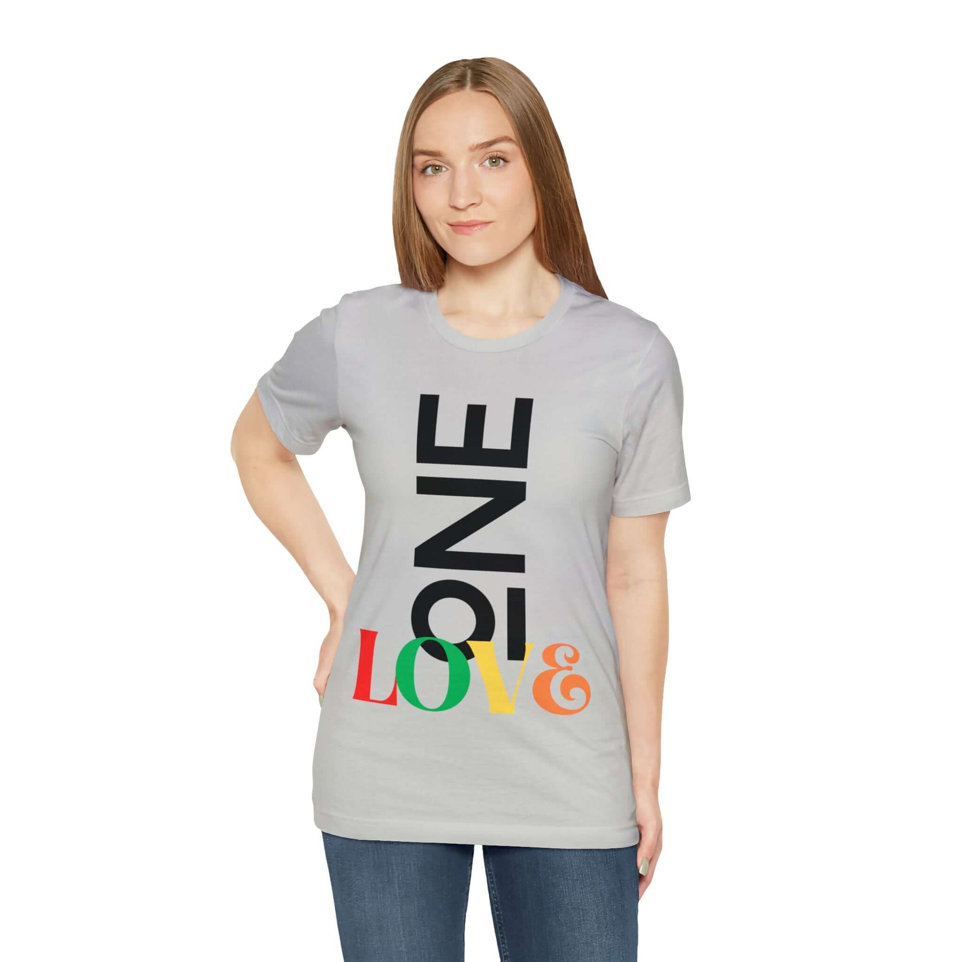 One Love! - Soft Jersey T-Shirt, Brand63