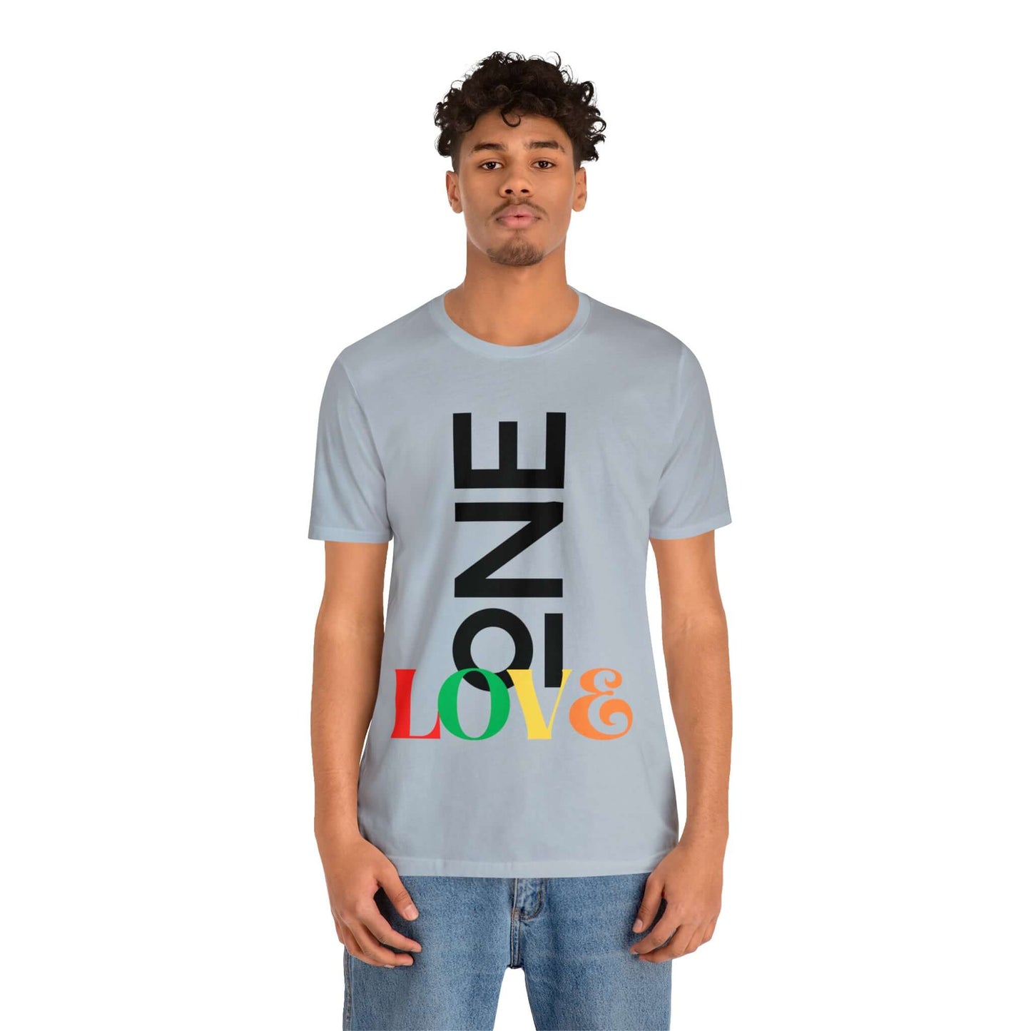 One Love! - Soft Jersey T-Shirt, Brand63