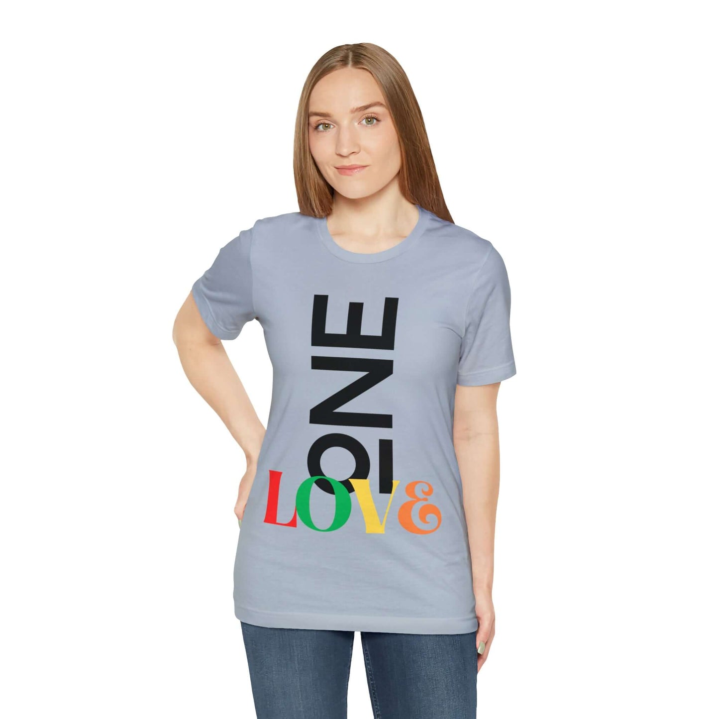 One Love! - Soft Jersey T-Shirt, Brand63