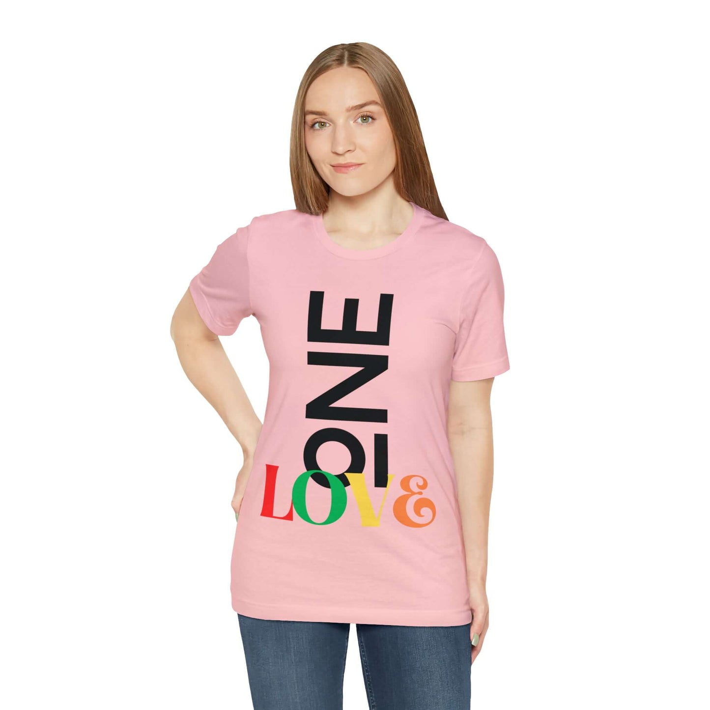 One Love! - Soft Jersey T-Shirt, Brand63