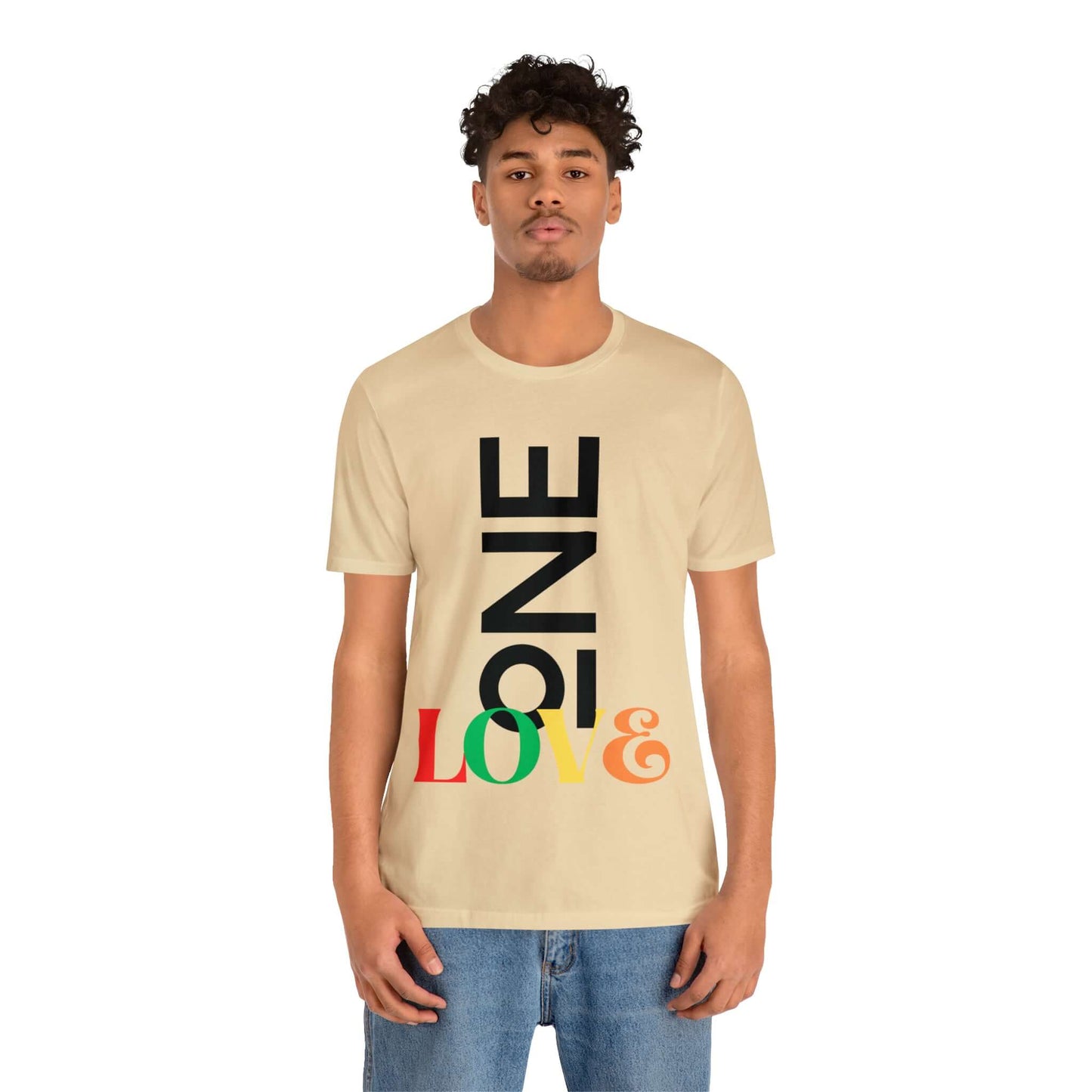 One Love! - Soft Jersey T-Shirt, Brand63
