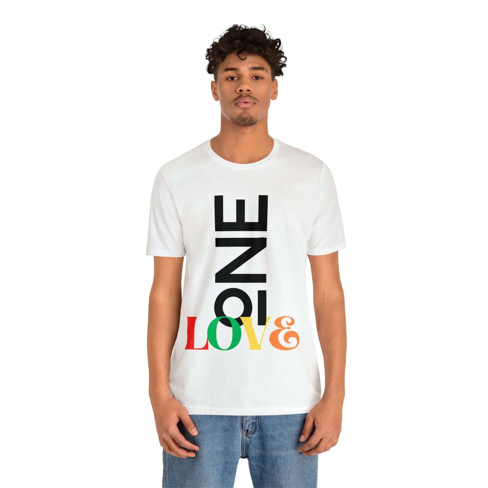 One Love! - Soft Jersey T-Shirt, Brand63