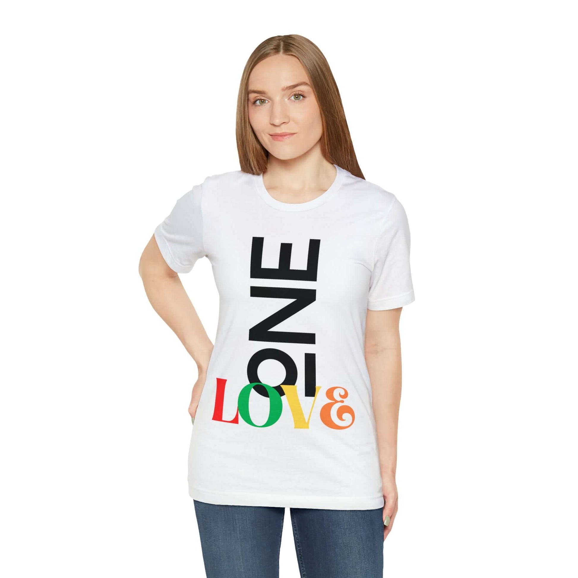 One Love! - Soft Jersey T-Shirt, Brand63