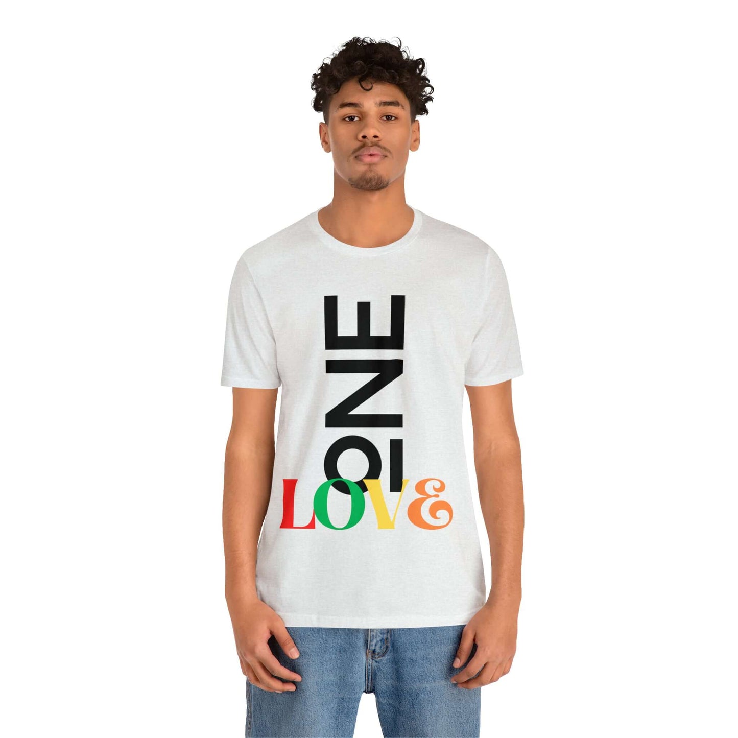 One Love! - Soft Jersey T-Shirt, Brand63