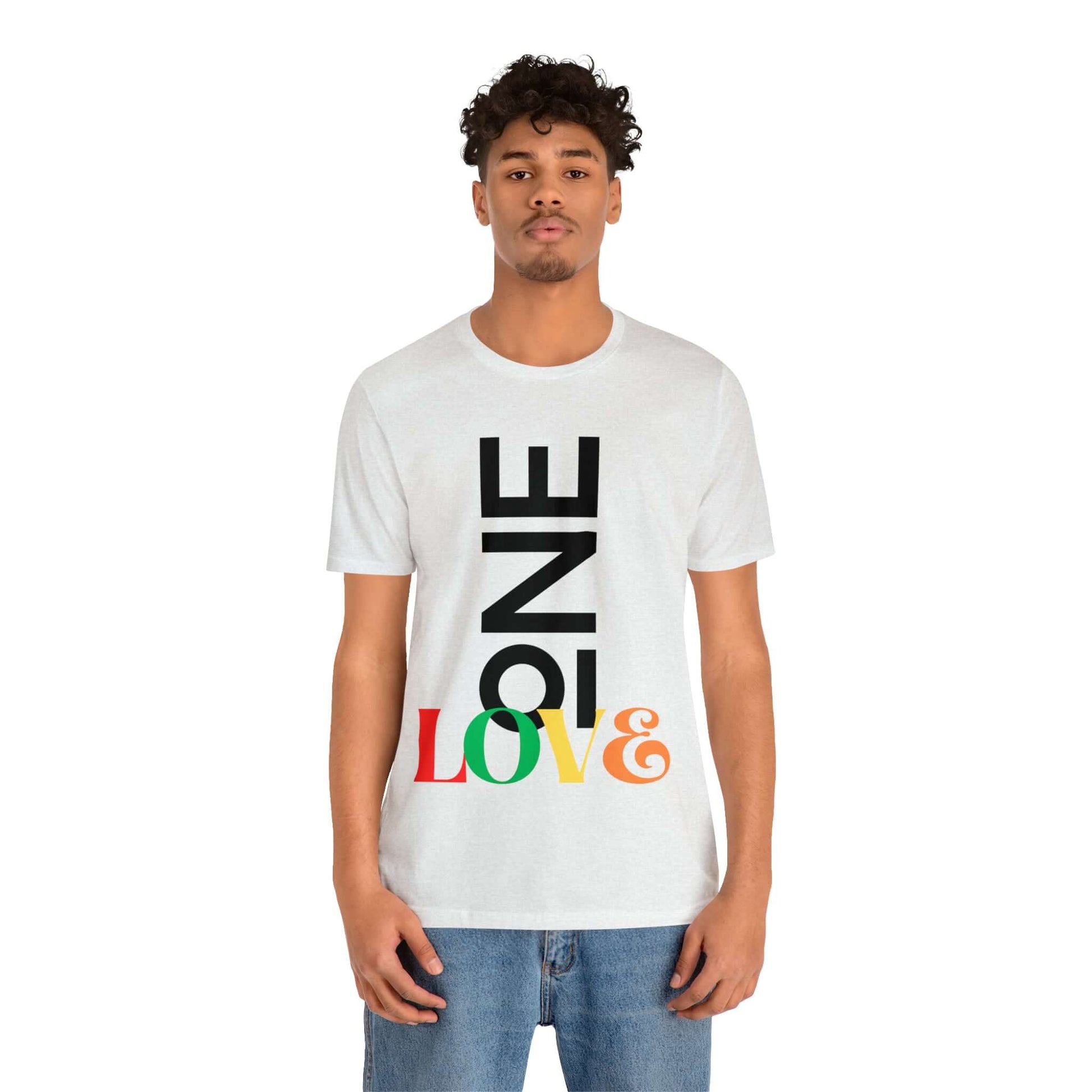 One Love! - Soft Jersey T-Shirt, Brand63