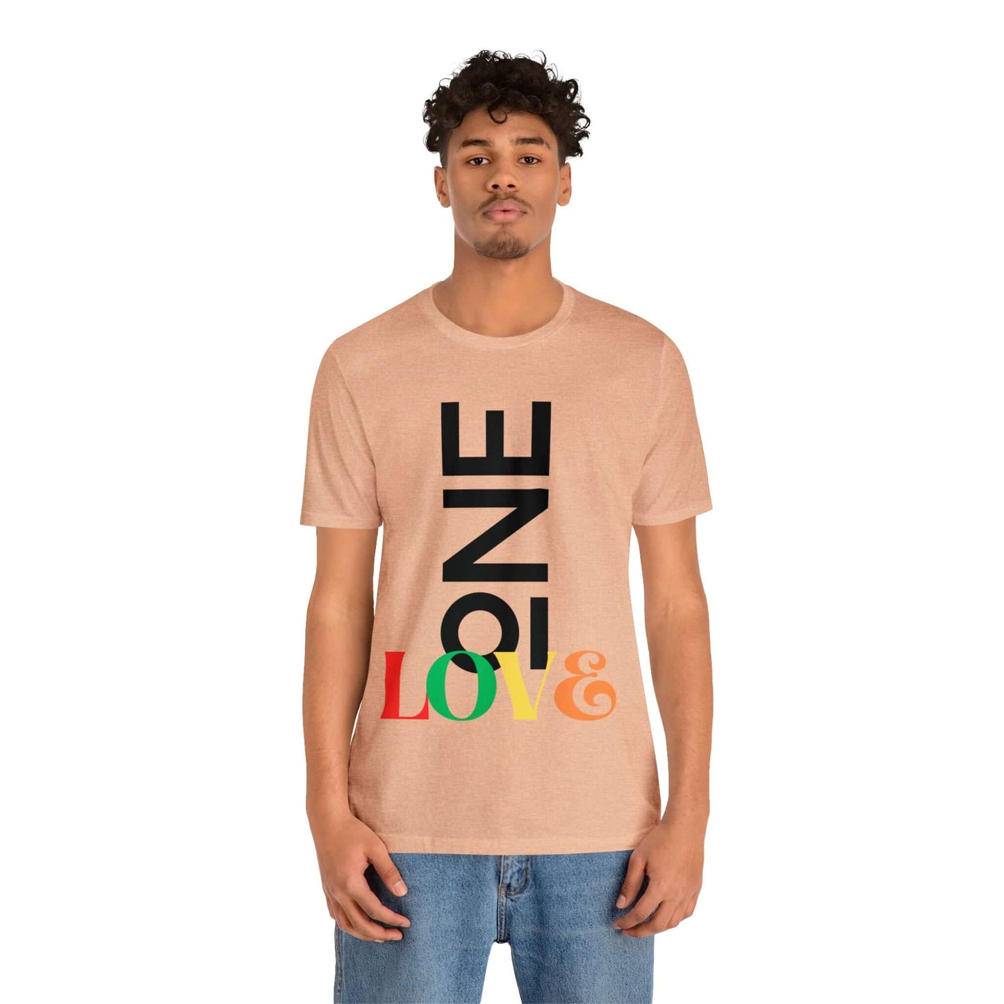 One Love! - Soft Jersey T-Shirt, Brand63