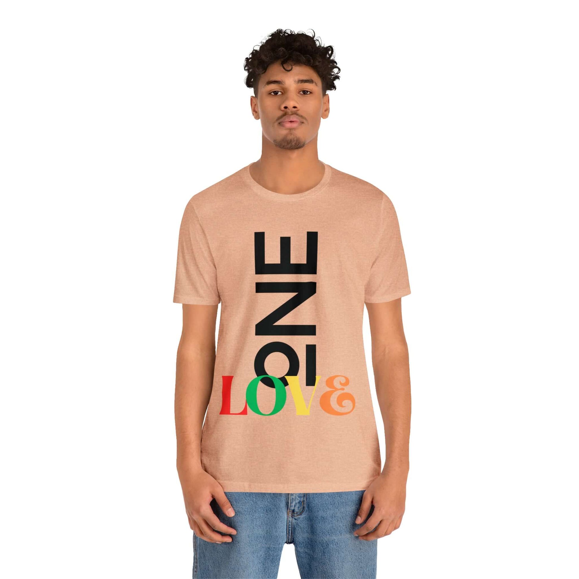 One Love! - Soft Jersey T-Shirt, Brand63