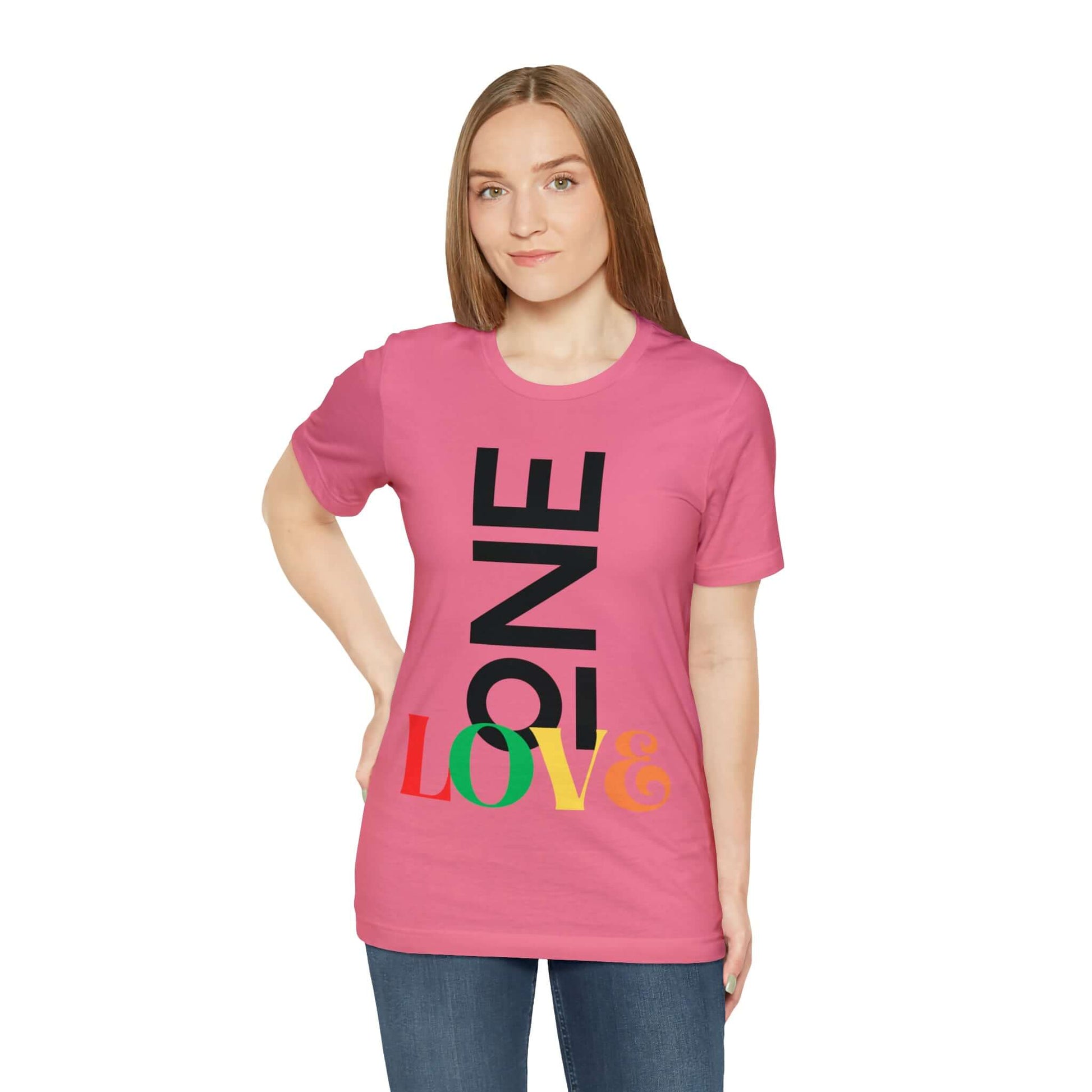 One Love! - Soft Jersey T-Shirt, Brand63