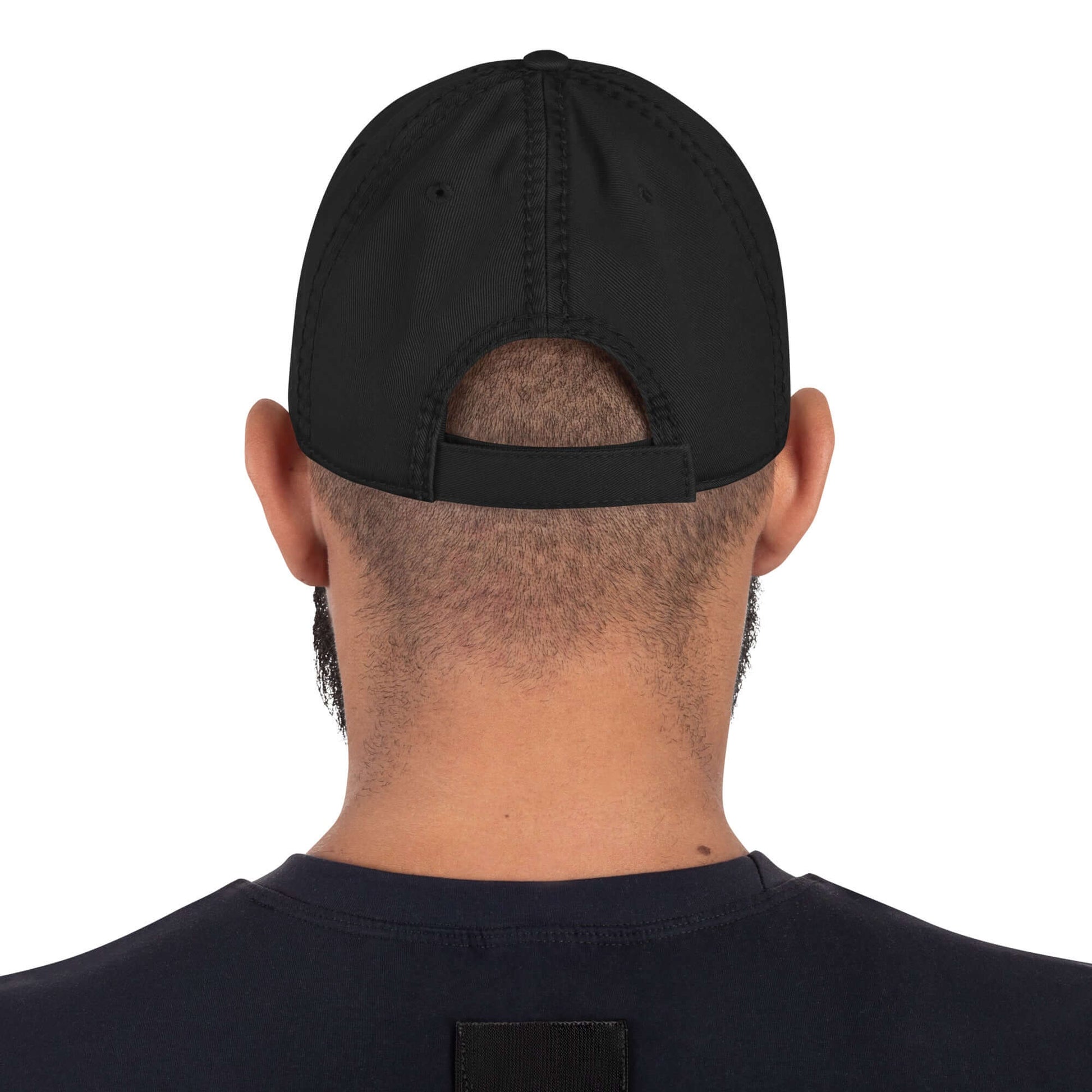 "PAPA" Distressed Embroidered Dad Hat, Brand63