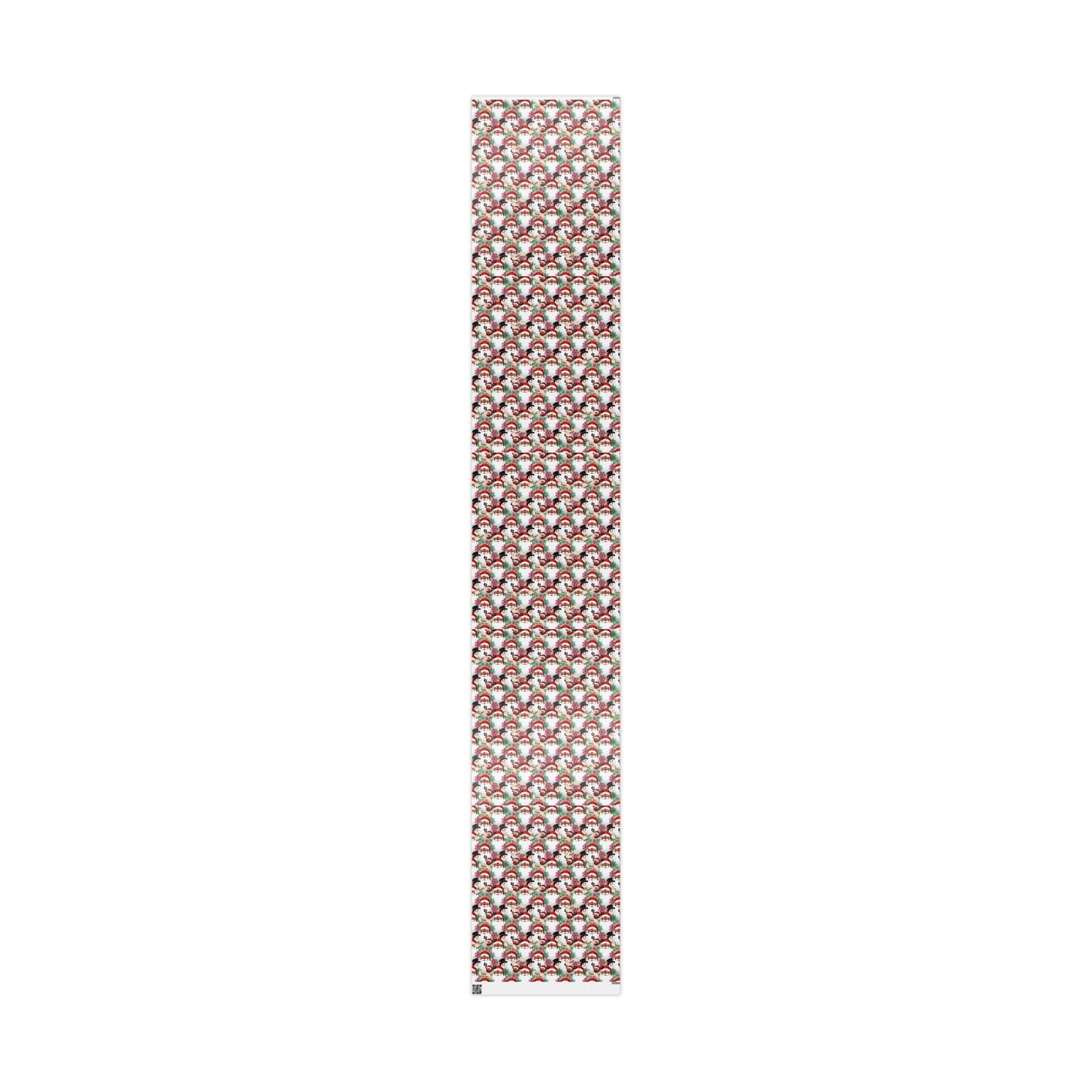 PERSONALIZE ME! African American Santa Christmas Wrapping Paper, Brand63