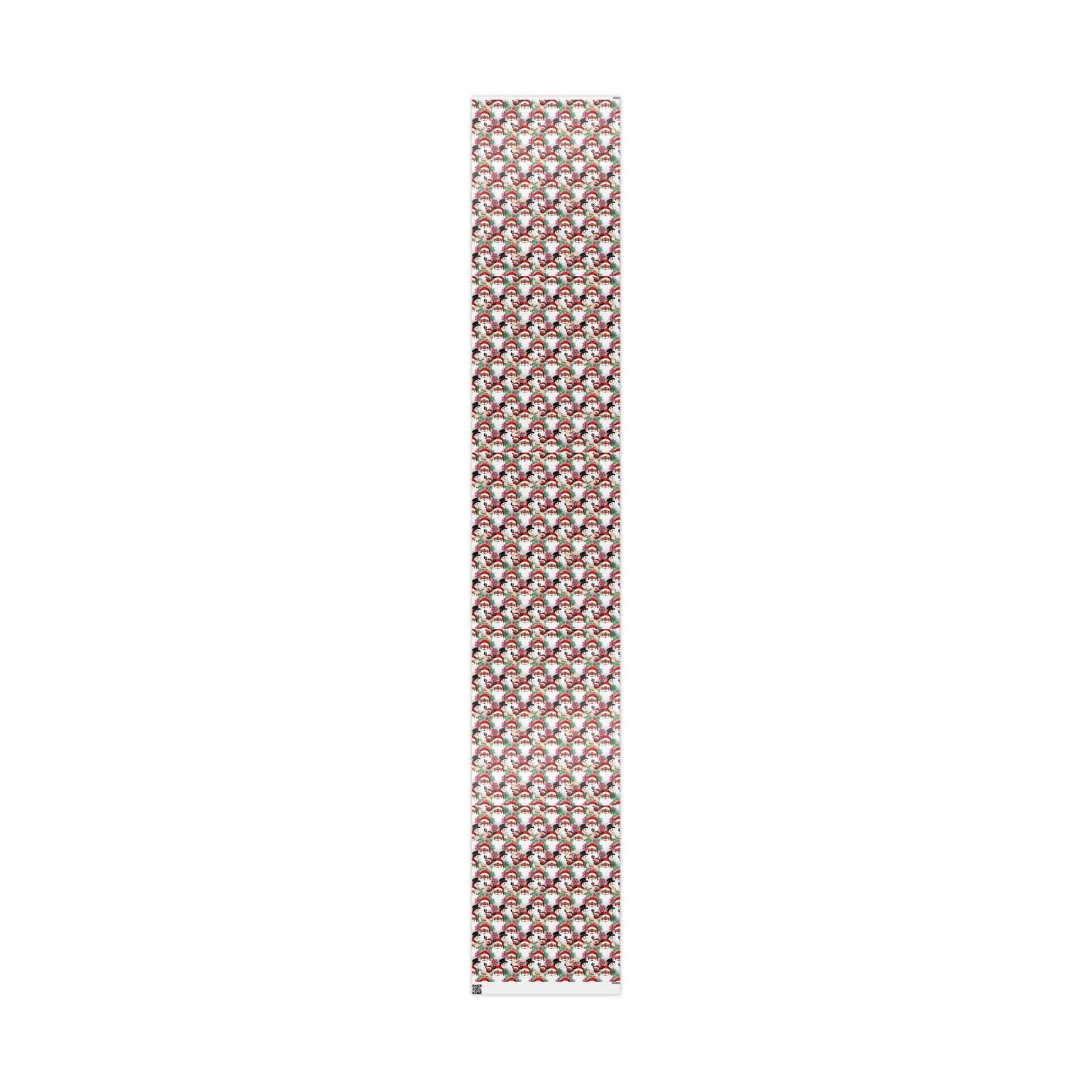 PERSONALIZE ME! African American Santa Christmas Wrapping Paper, Brand63