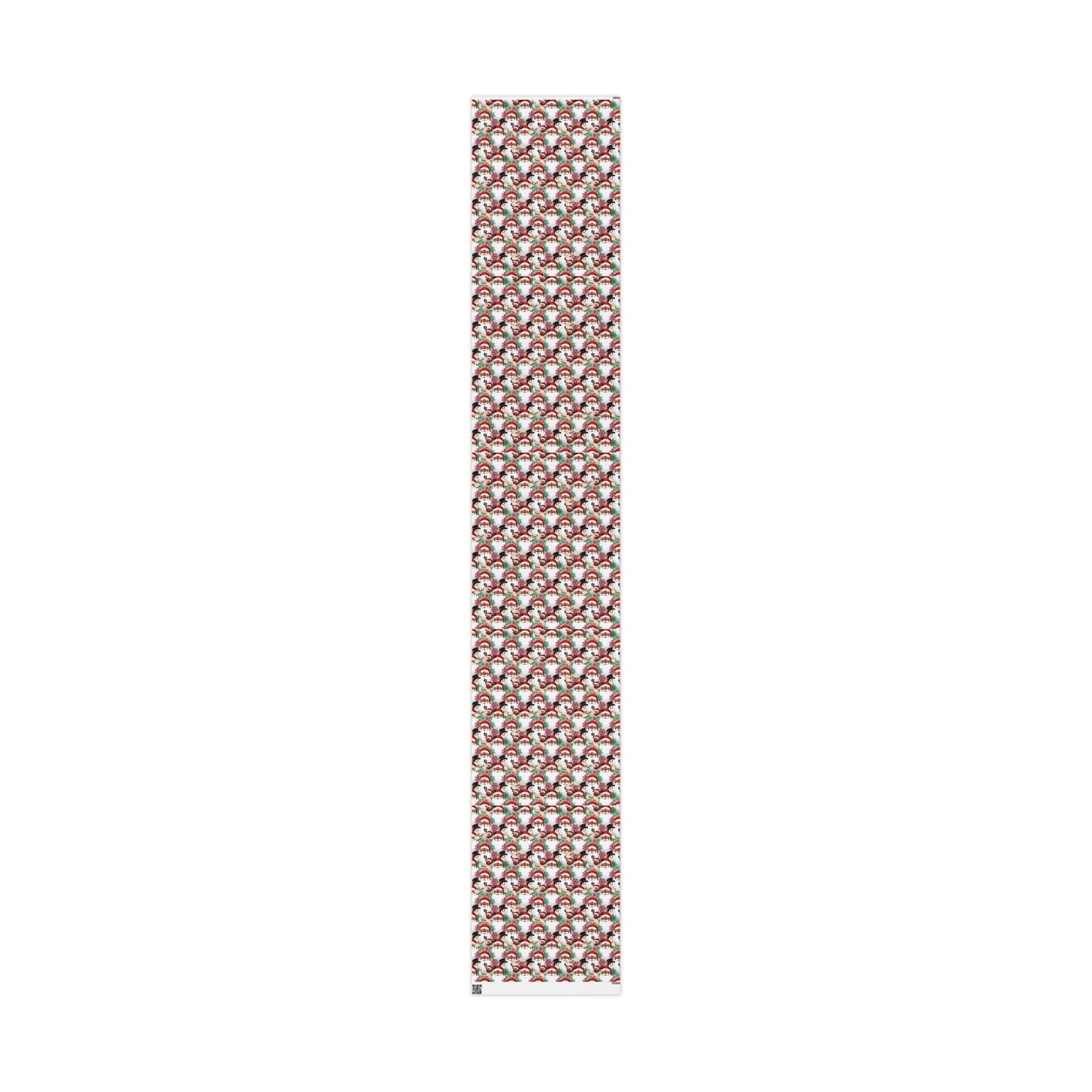 PERSONALIZE ME! African American Santa Christmas Wrapping Paper, Brand63