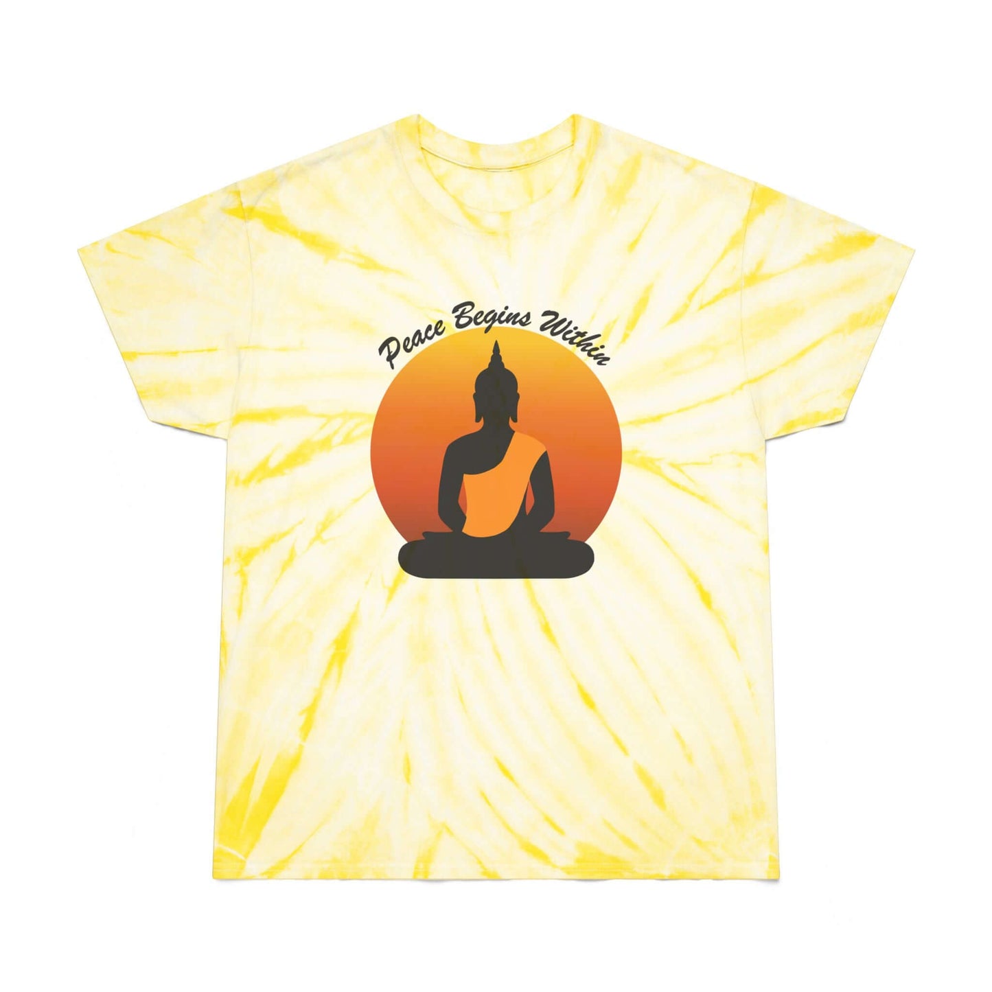 Peace Vibes Buddha Tie-Dye T-shirt, Brand63