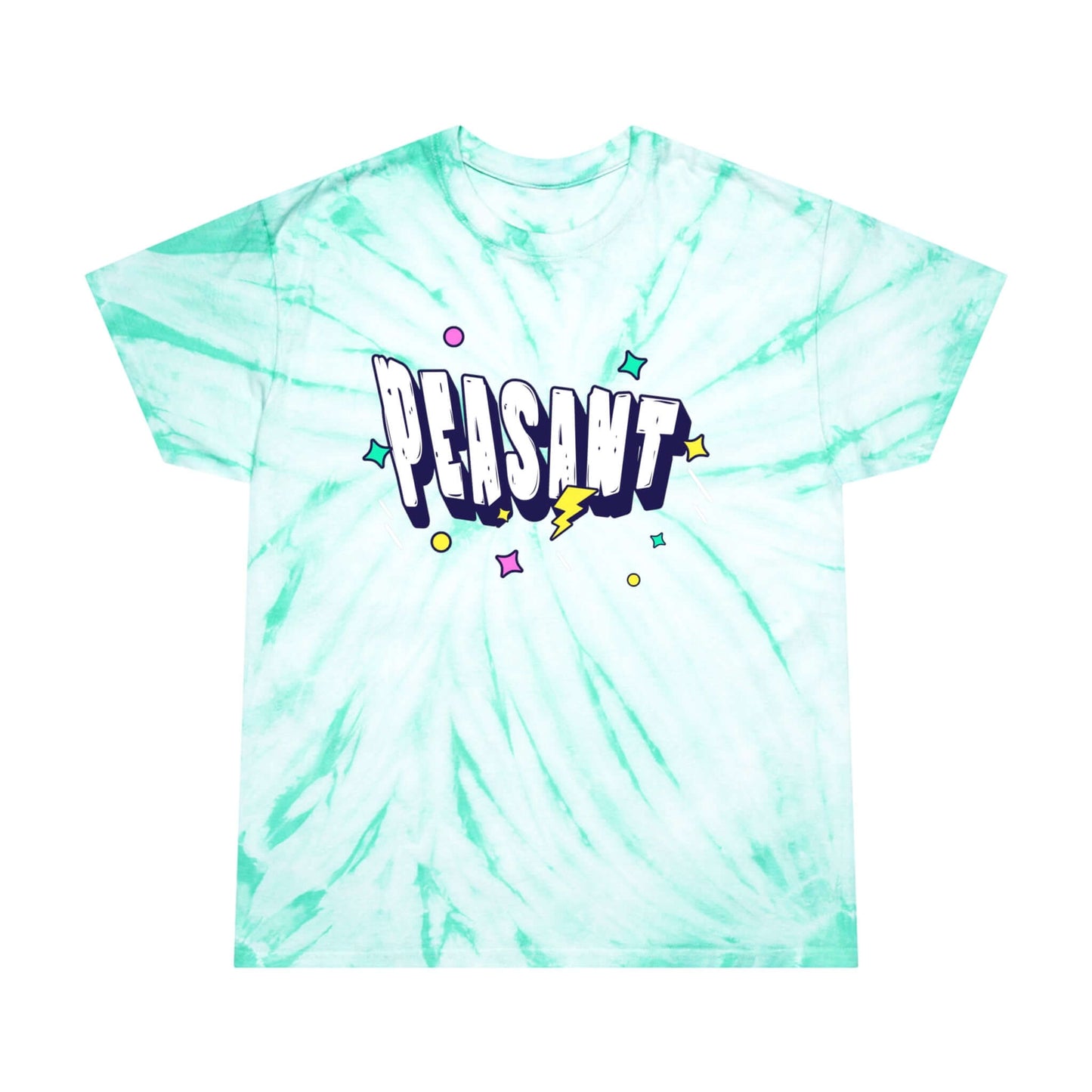 Peasant Sarcastic Funny Tie-Dye Tee, Cyclone Shirt, Brand63