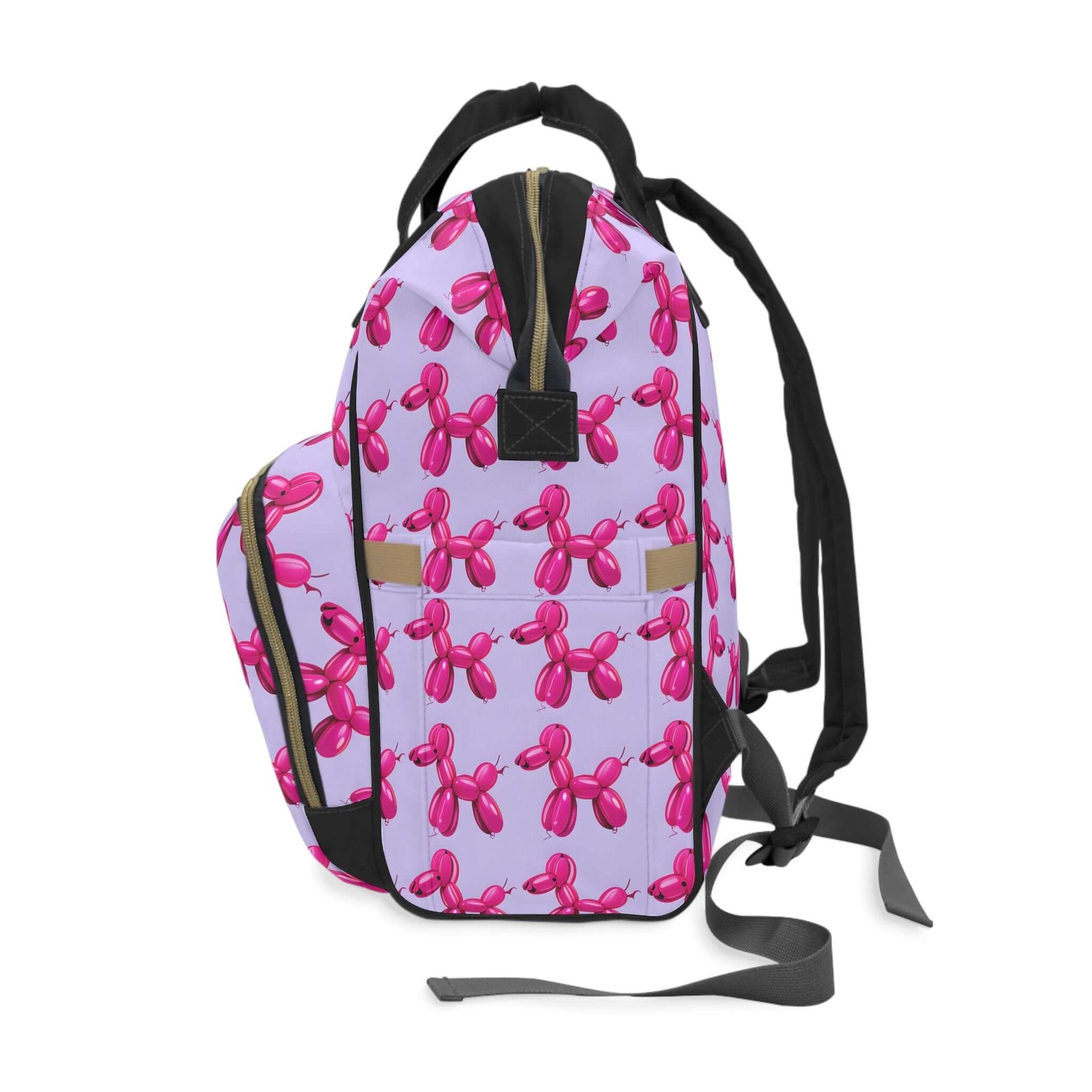 Personalized Balloon-Dog Baby Diaper Bag, Brand63