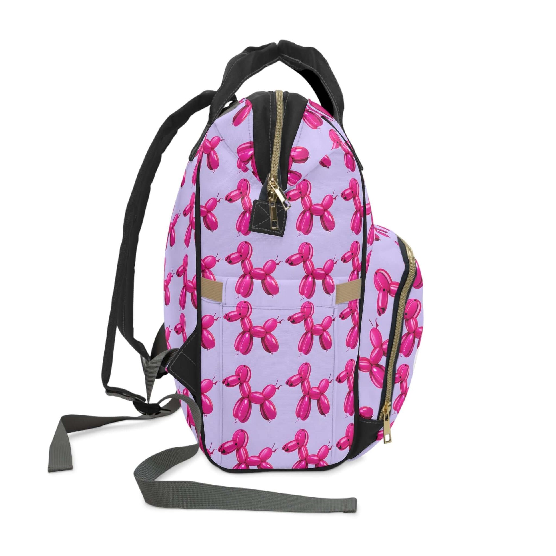 Personalized Balloon-Dog Baby Diaper Bag, Brand63