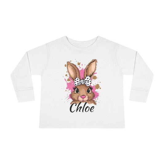 Personalized Easter Bunny Toddler Tee, Brand63