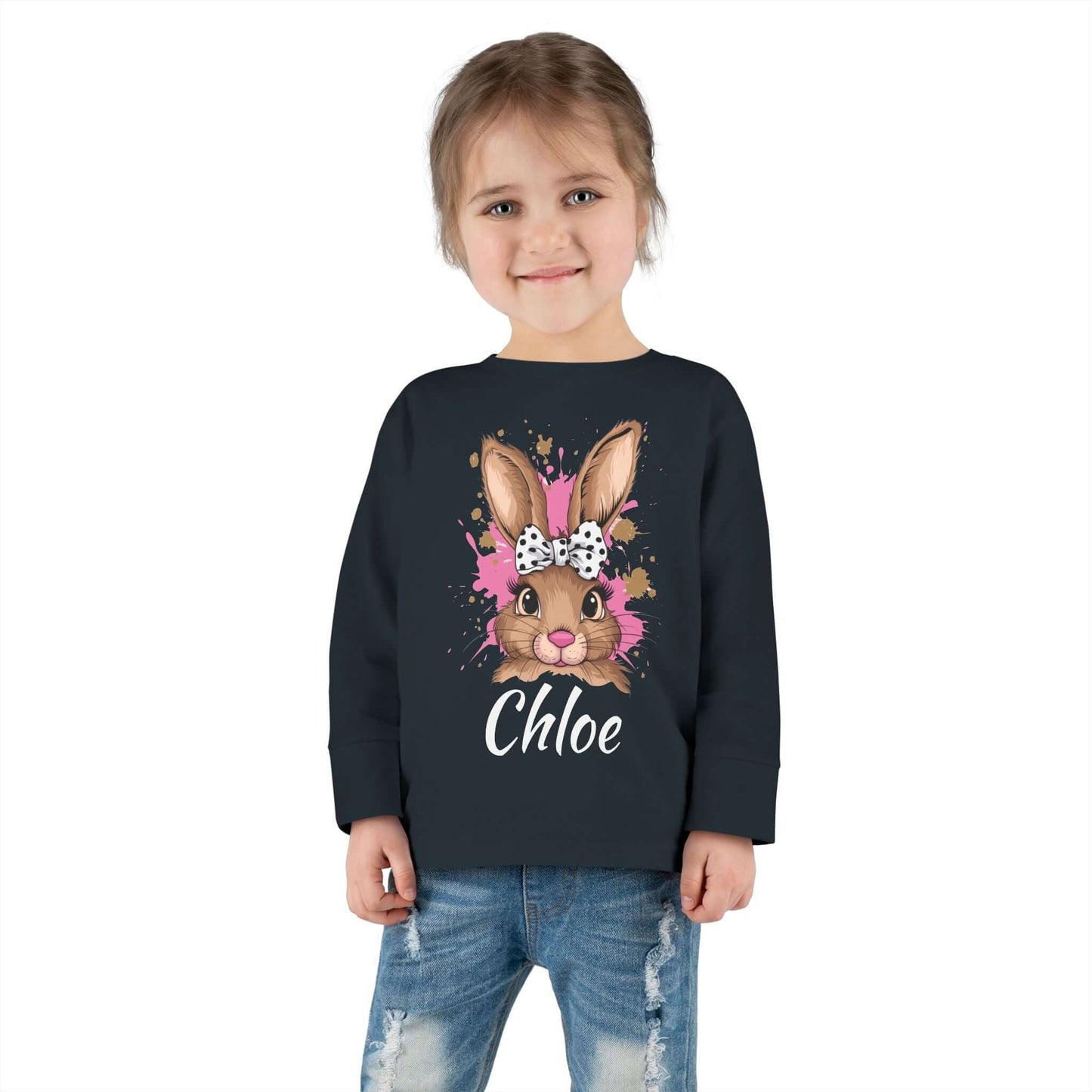Personalized Easter Bunny Toddler Tee, Brand63