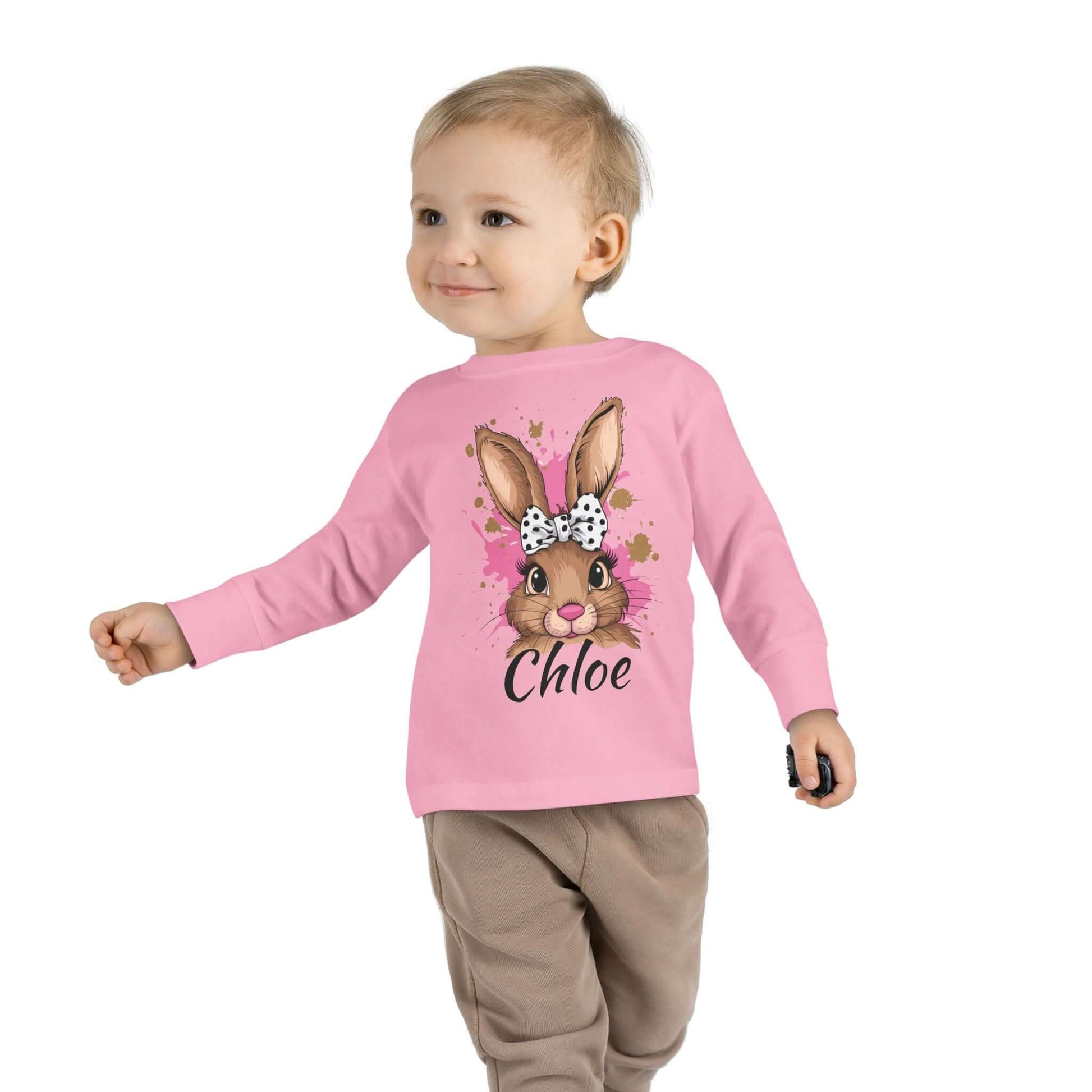 Personalized Easter Bunny Toddler Tee, Brand63