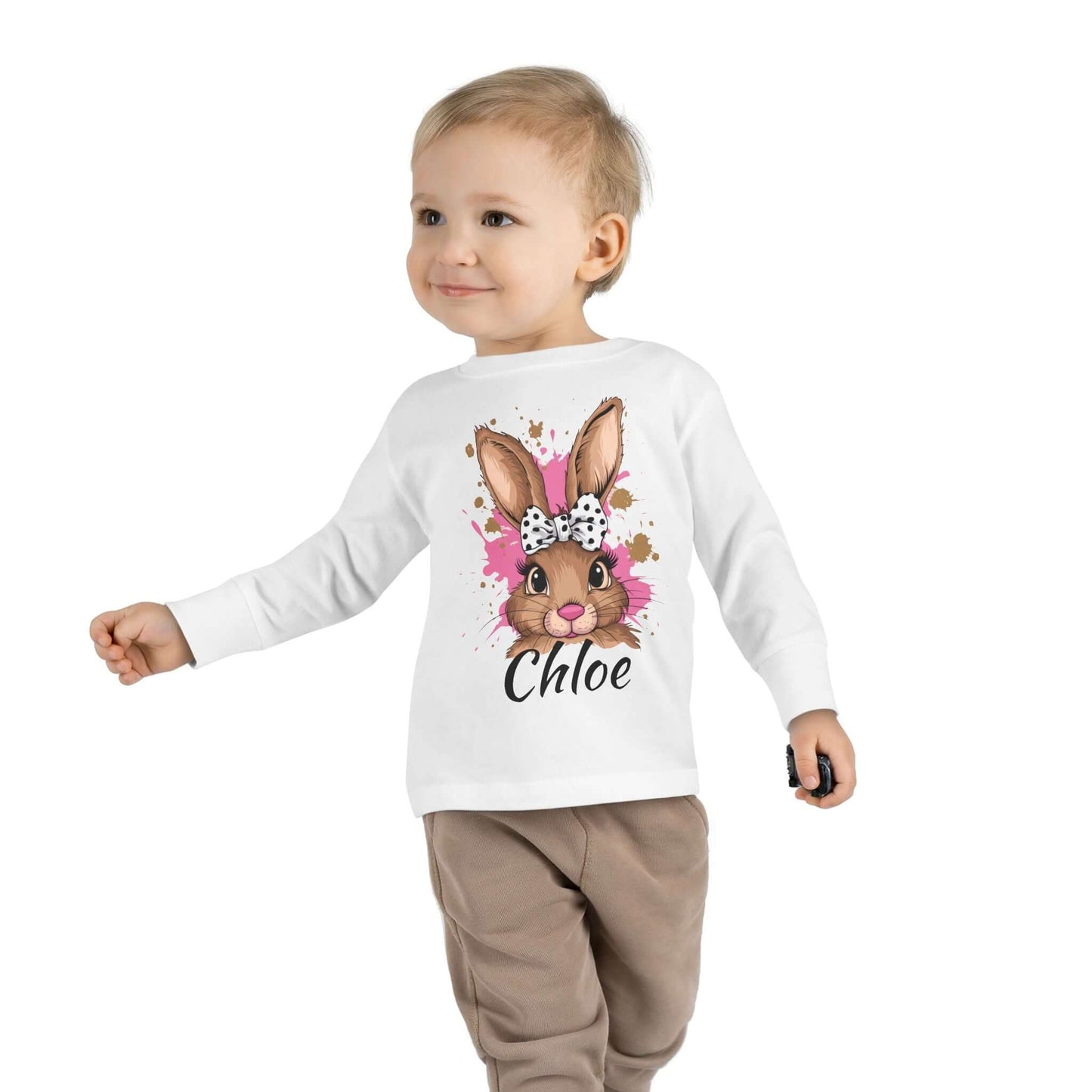 Personalized Easter Bunny Toddler Tee, Brand63