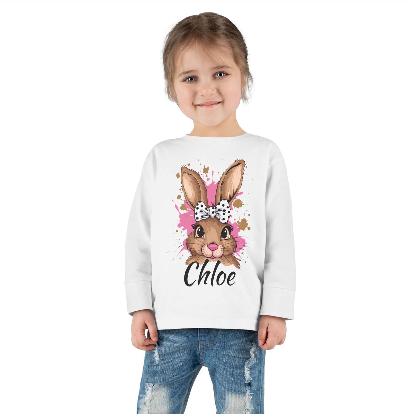 Personalized Easter Bunny Toddler Tee, Brand63