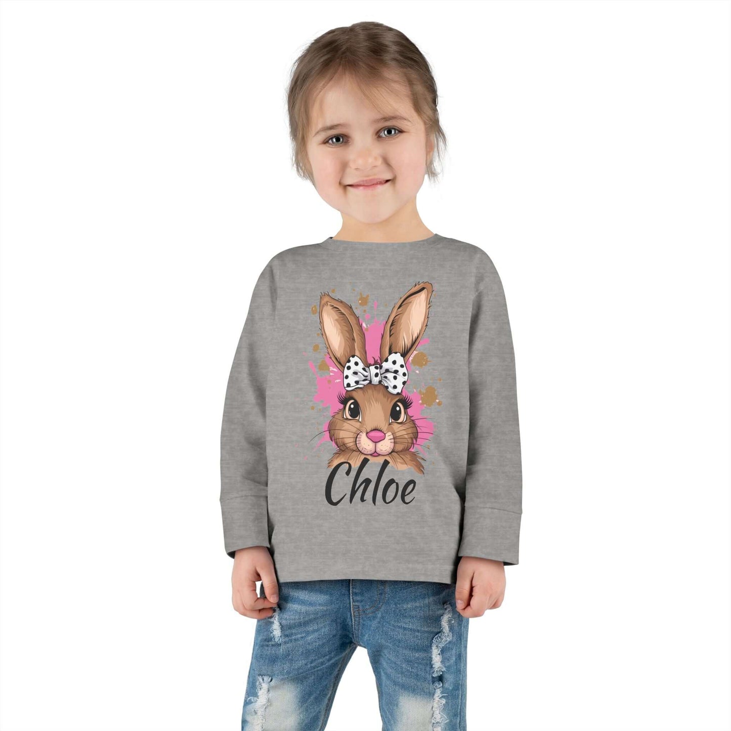 Personalized Easter Bunny Toddler Tee, Brand63