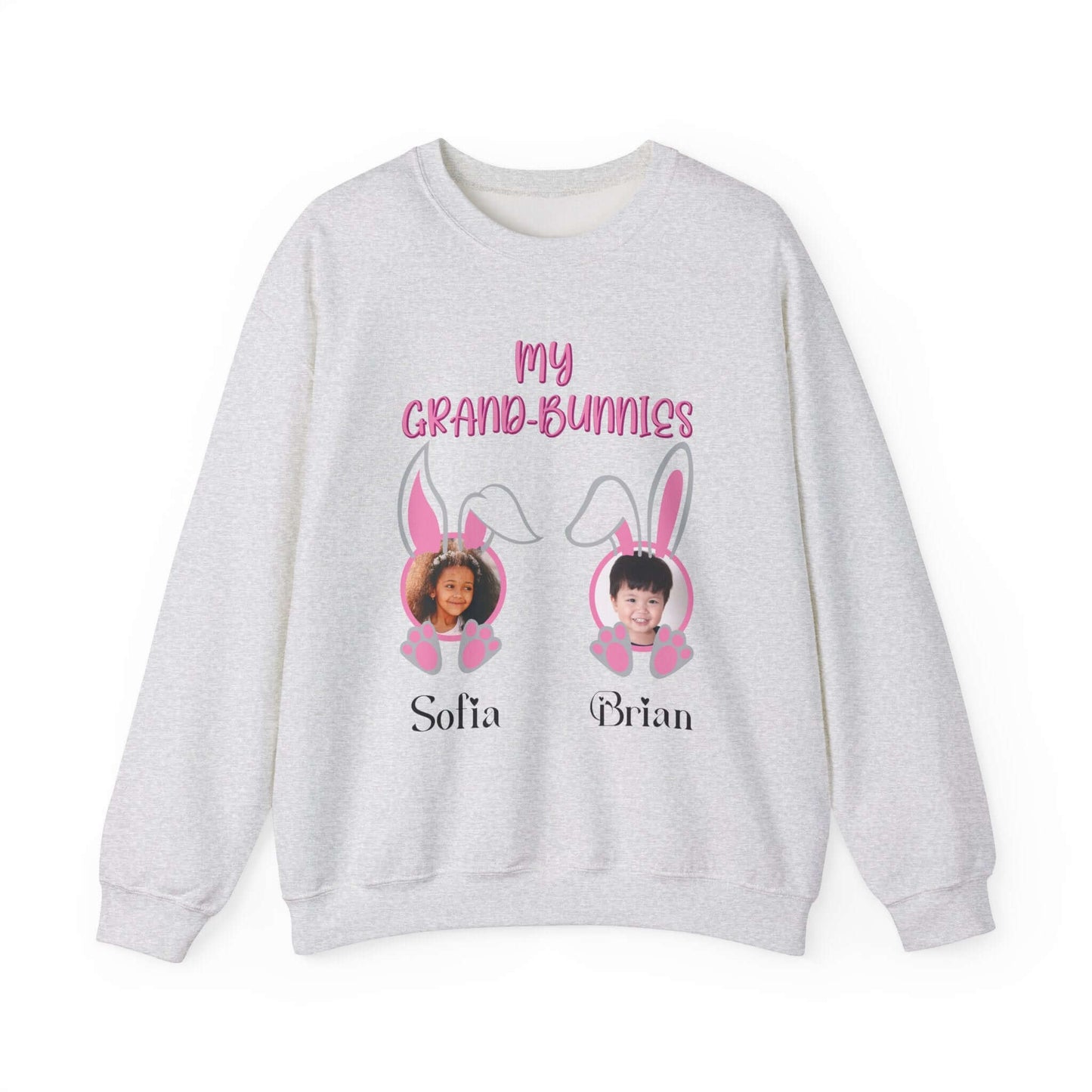 Personalized Easter Grandbaby Sweatshirt for Grandma, Brand63