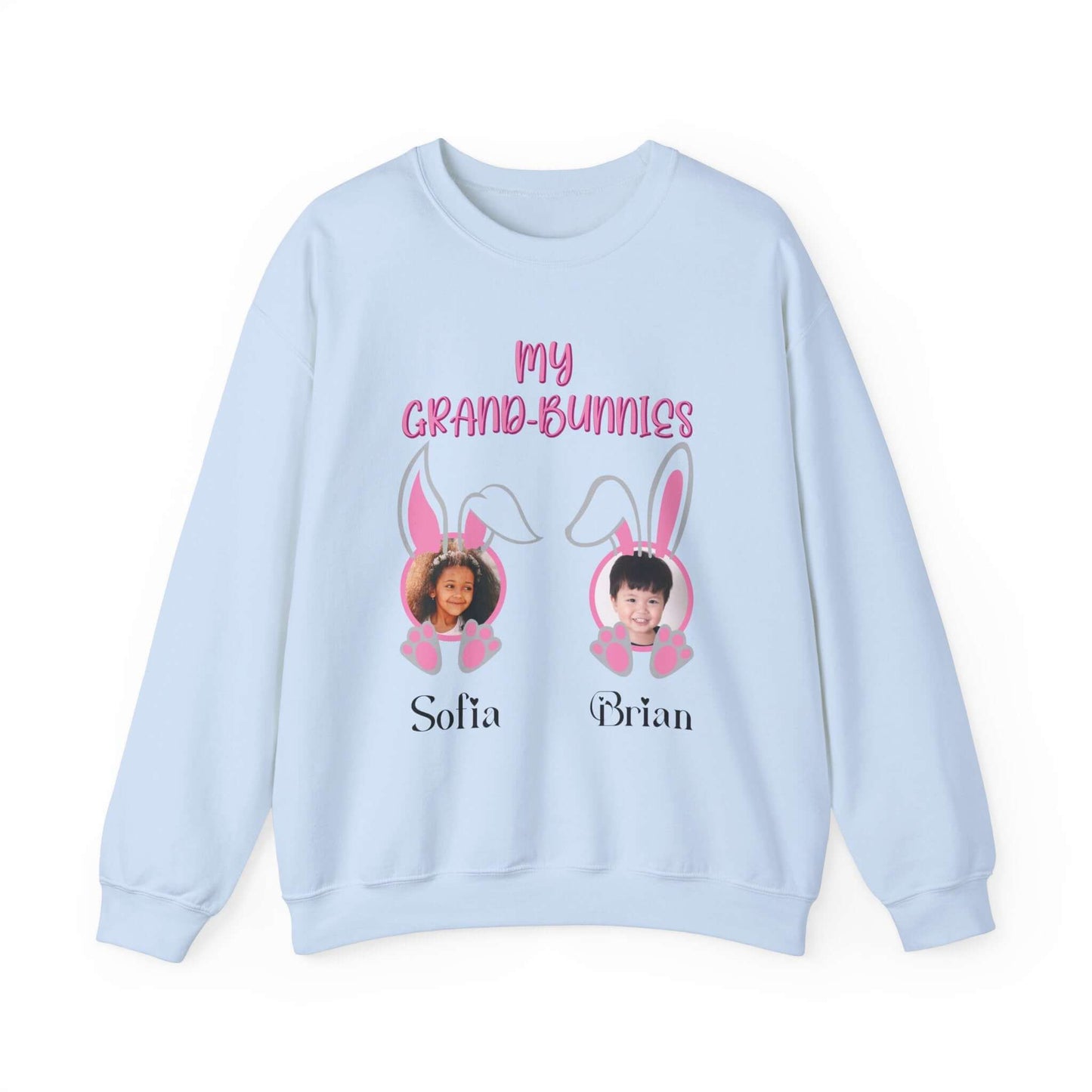 Personalized Easter Grandbaby Sweatshirt for Grandma, Brand63