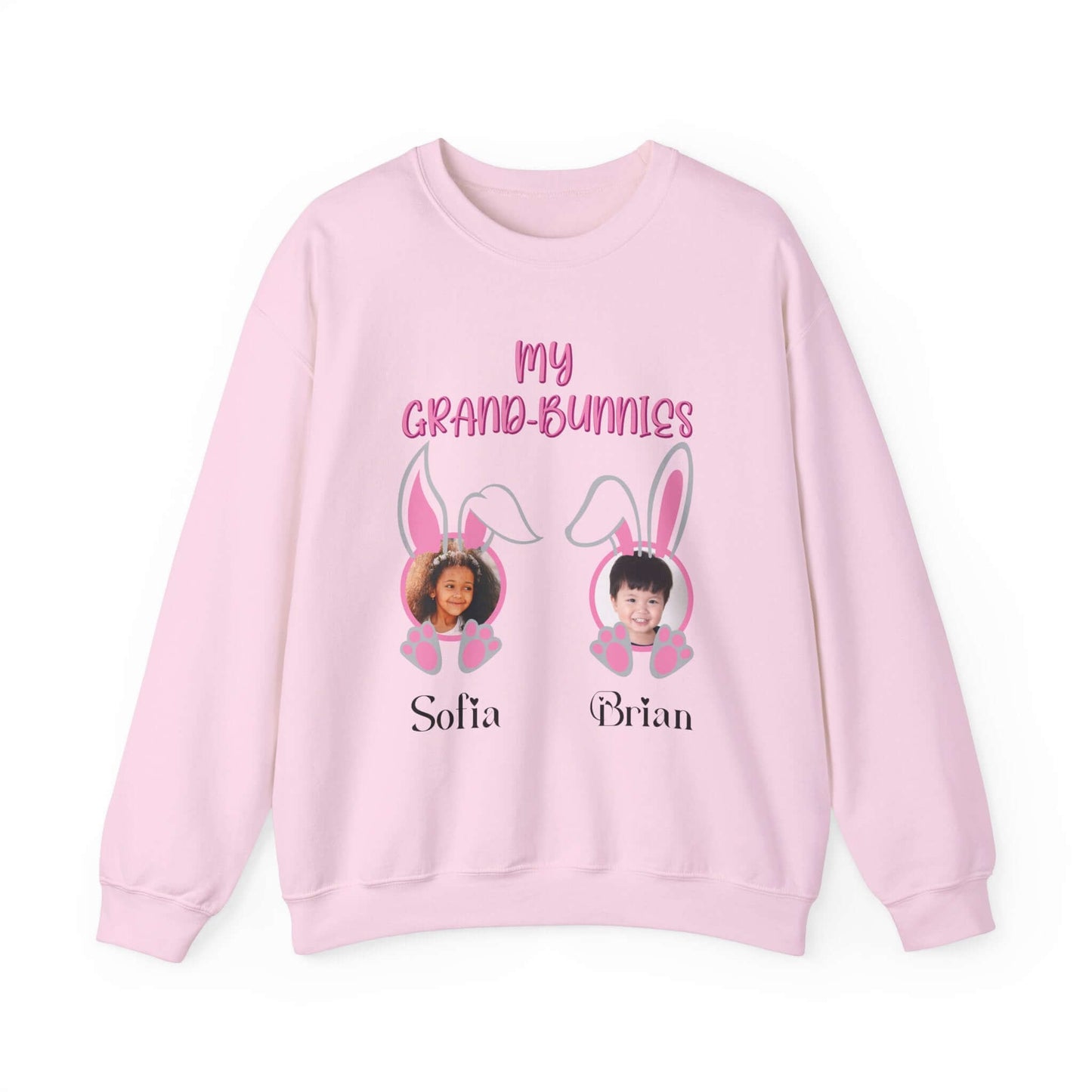 Personalized Easter Grandbaby Sweatshirt for Grandma, Brand63