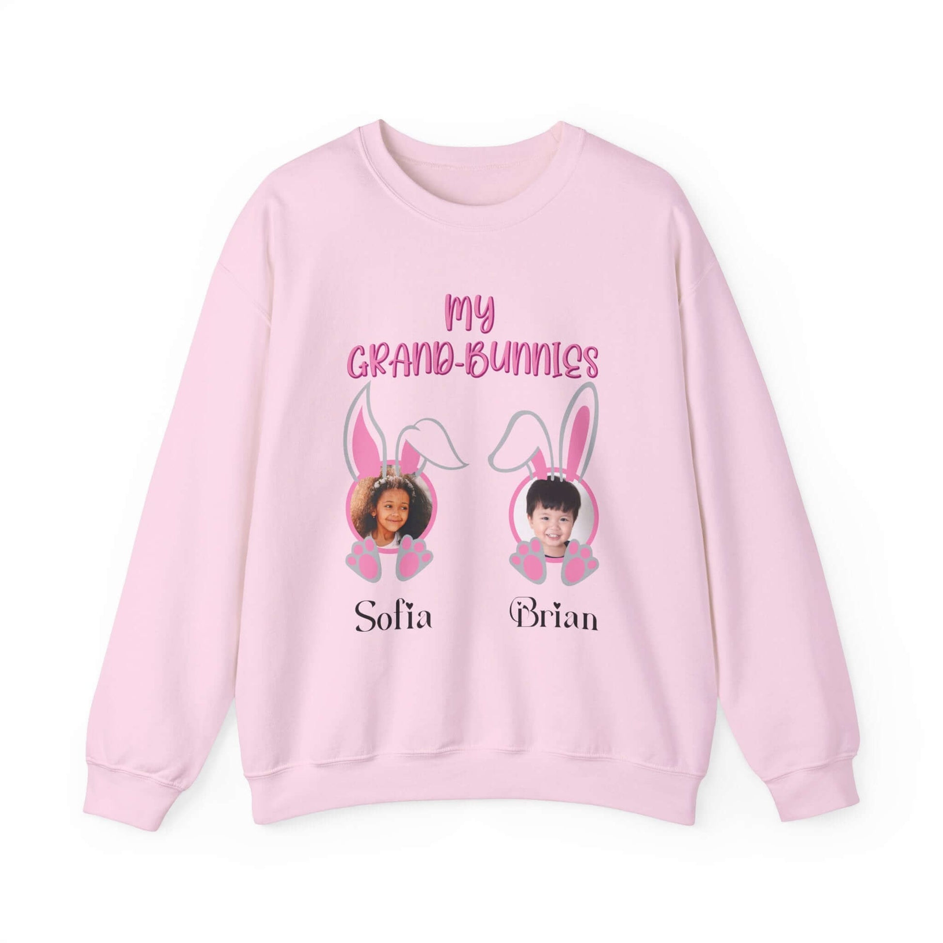 Personalized Easter Grandbaby Sweatshirt for Grandma, Brand63