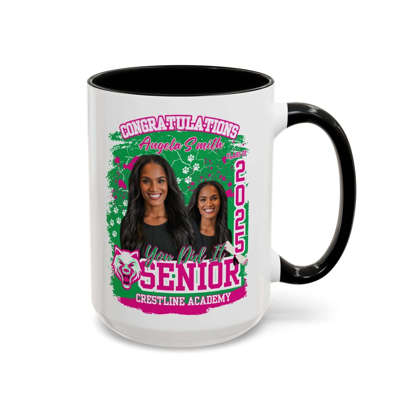 Personalized Graduation Coffee Mug - 2025 Class Celebration, Brand63