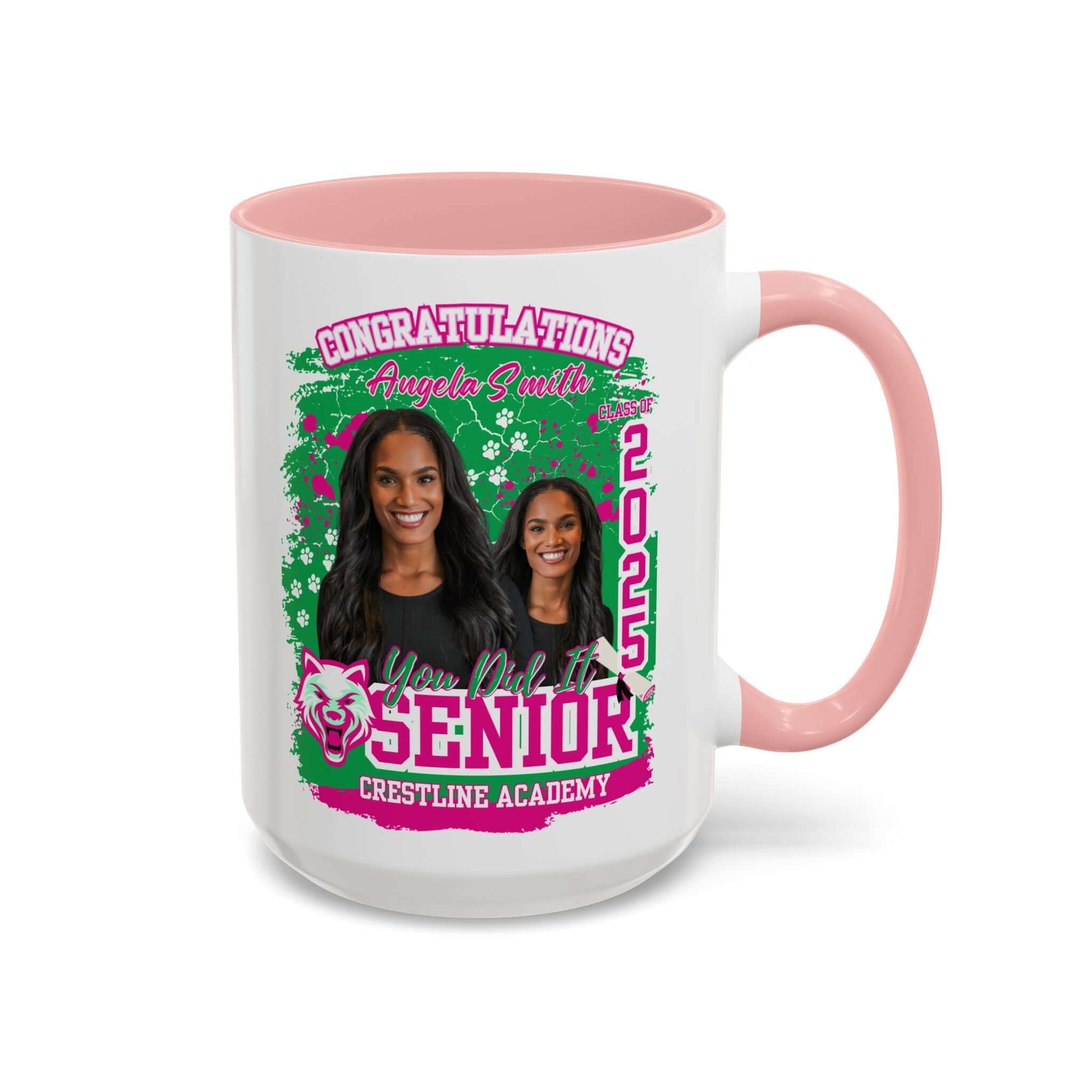 Personalized Graduation Coffee Mug - 2025 Class Celebration, Brand63