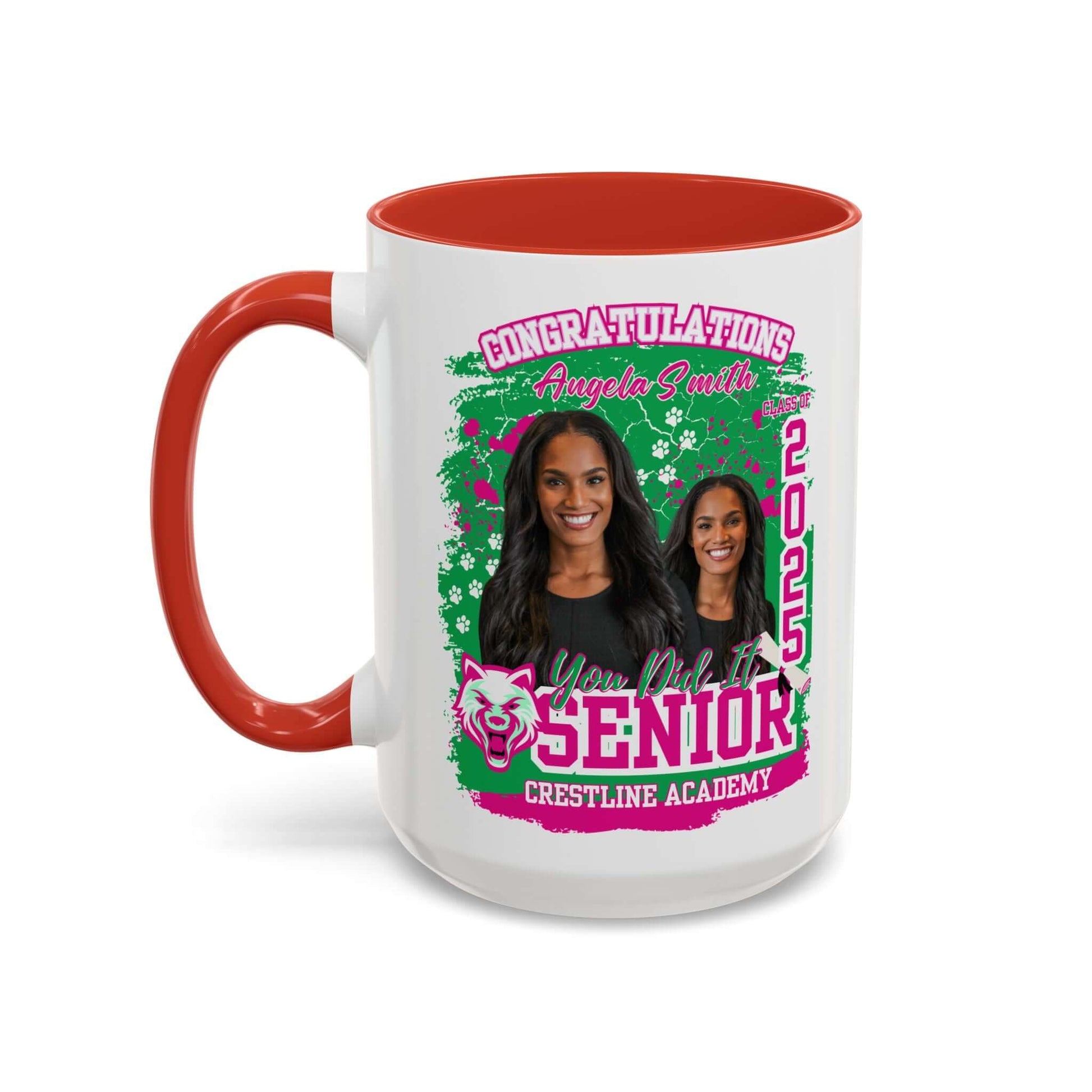 Personalized Graduation Coffee Mug - 2025 Class Celebration, Brand63